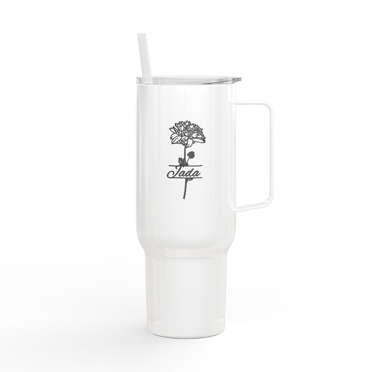 Bloom Boldly | Personalized Birth Flower Tumbler| 40oz