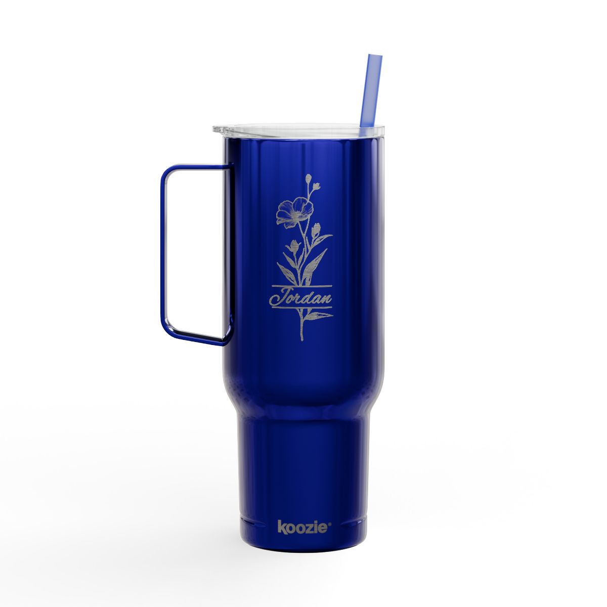 Bloom Boldly | Personalized Birth Flower Tumbler| 40oz