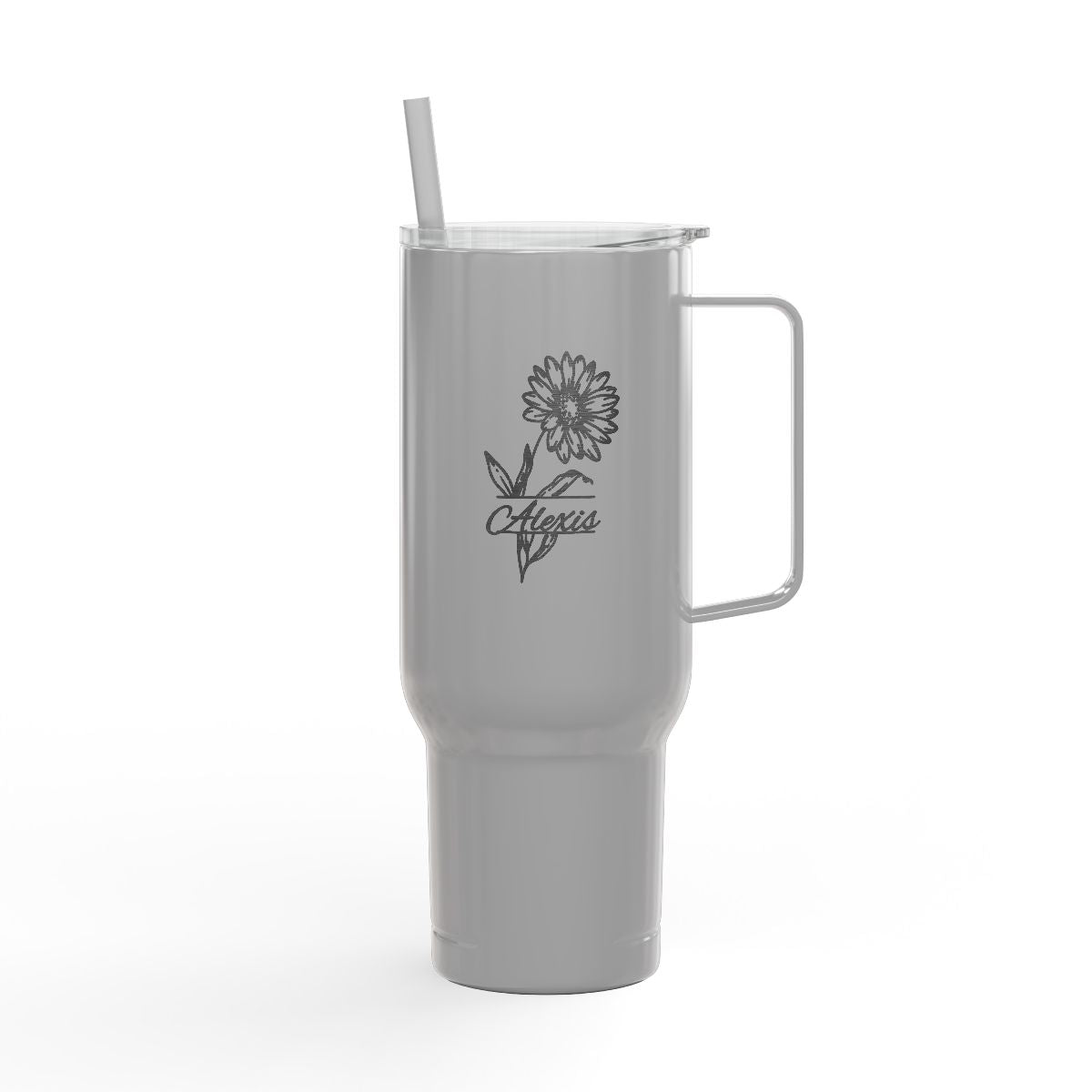 Bloom Boldly | Personalized Birth Flower Tumbler| 40oz
