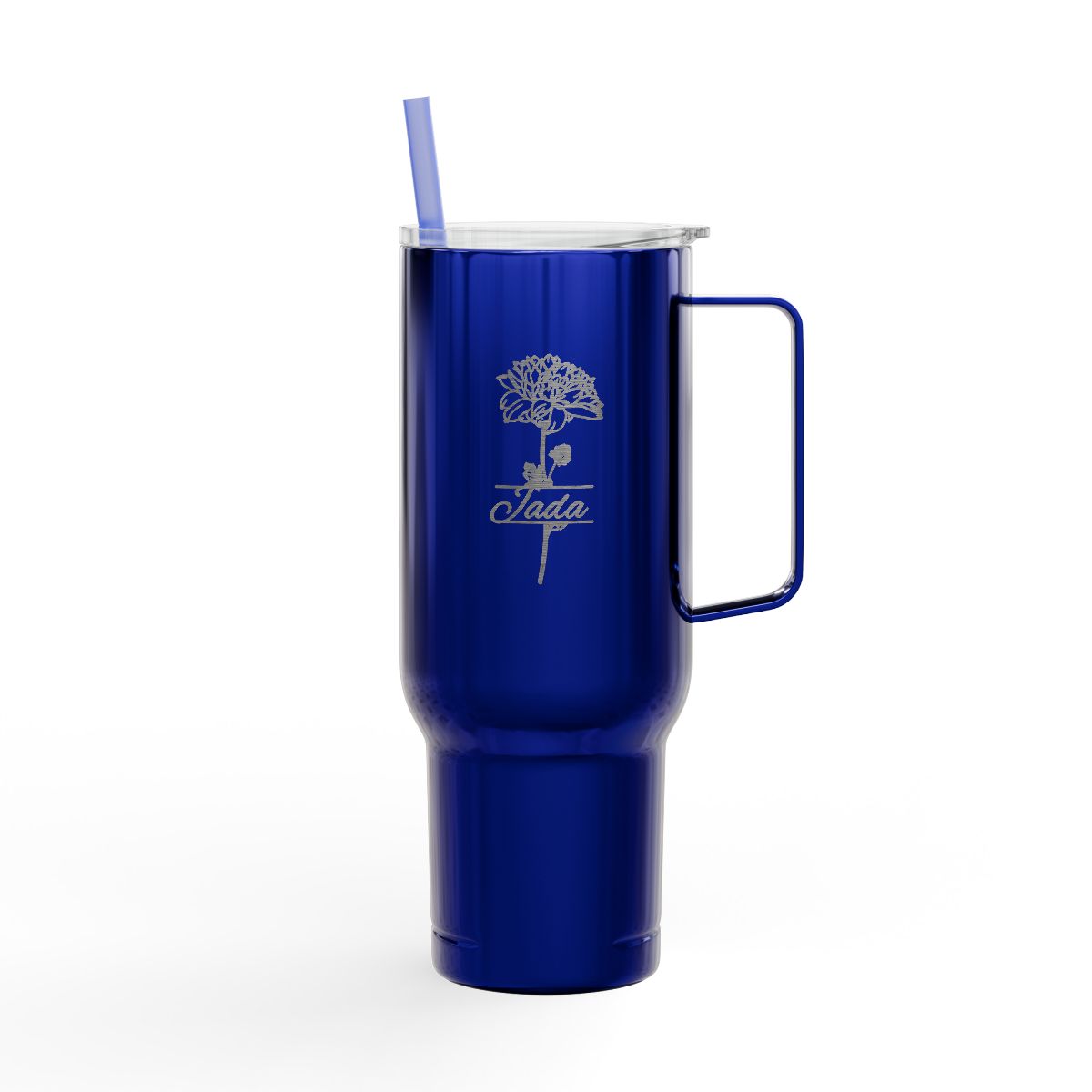Bloom Boldly | Personalized Birth Flower Tumbler| 40oz