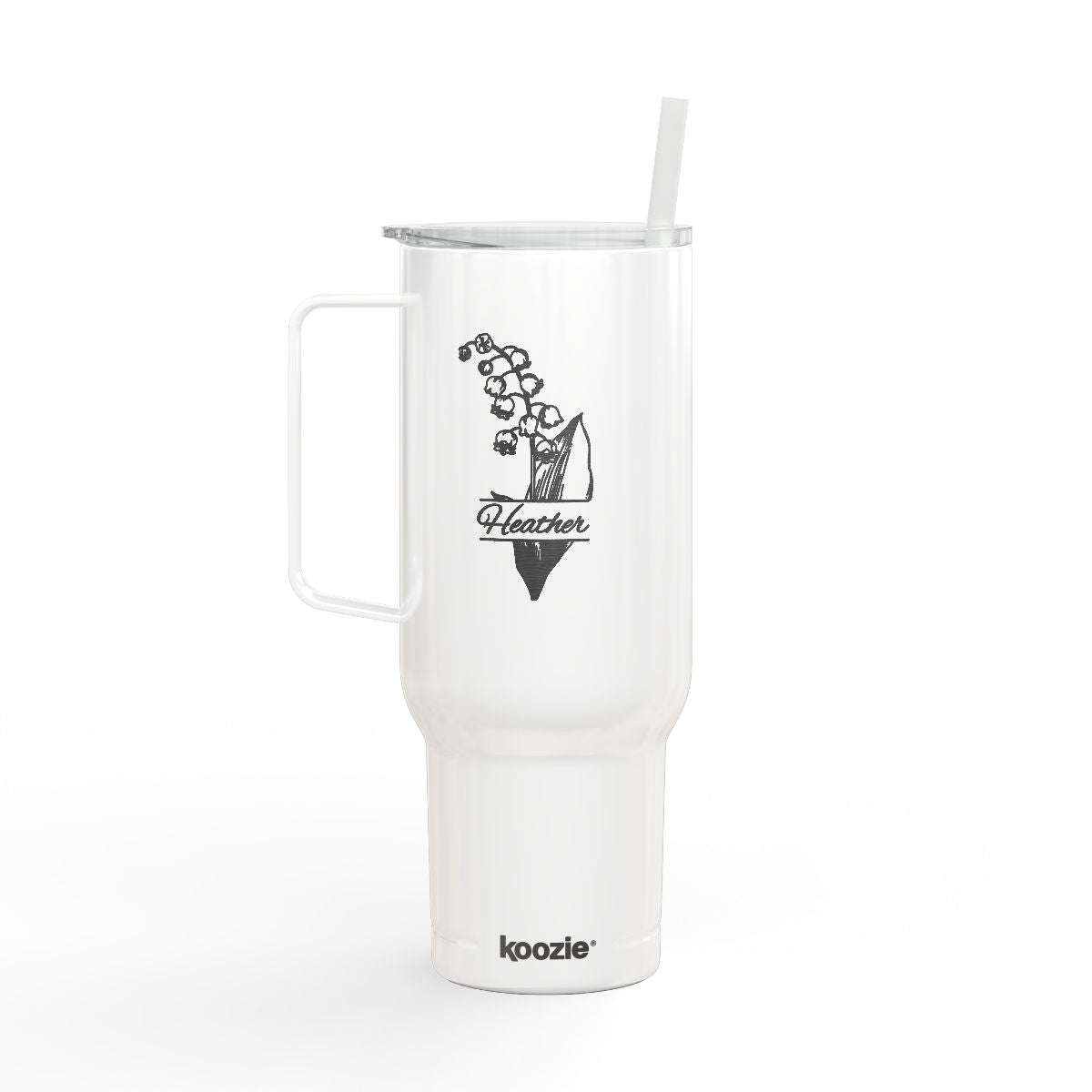 Bloom Boldly | Personalized Birth Flower Tumbler| 40oz