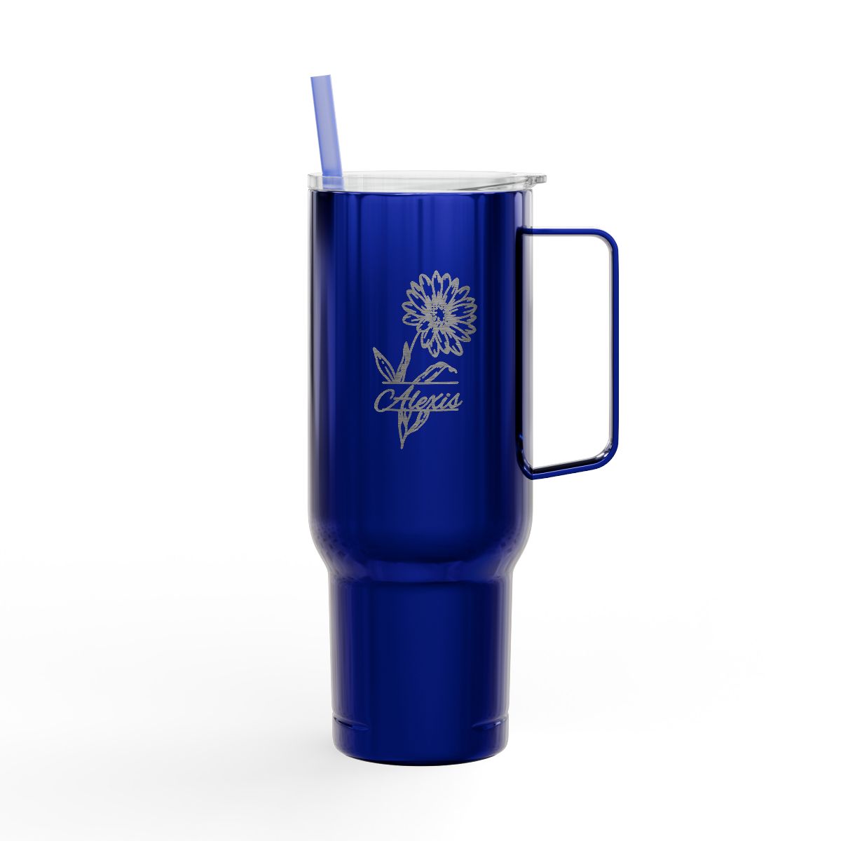 Bloom Boldly | Personalized Birth Flower Tumbler| 40oz