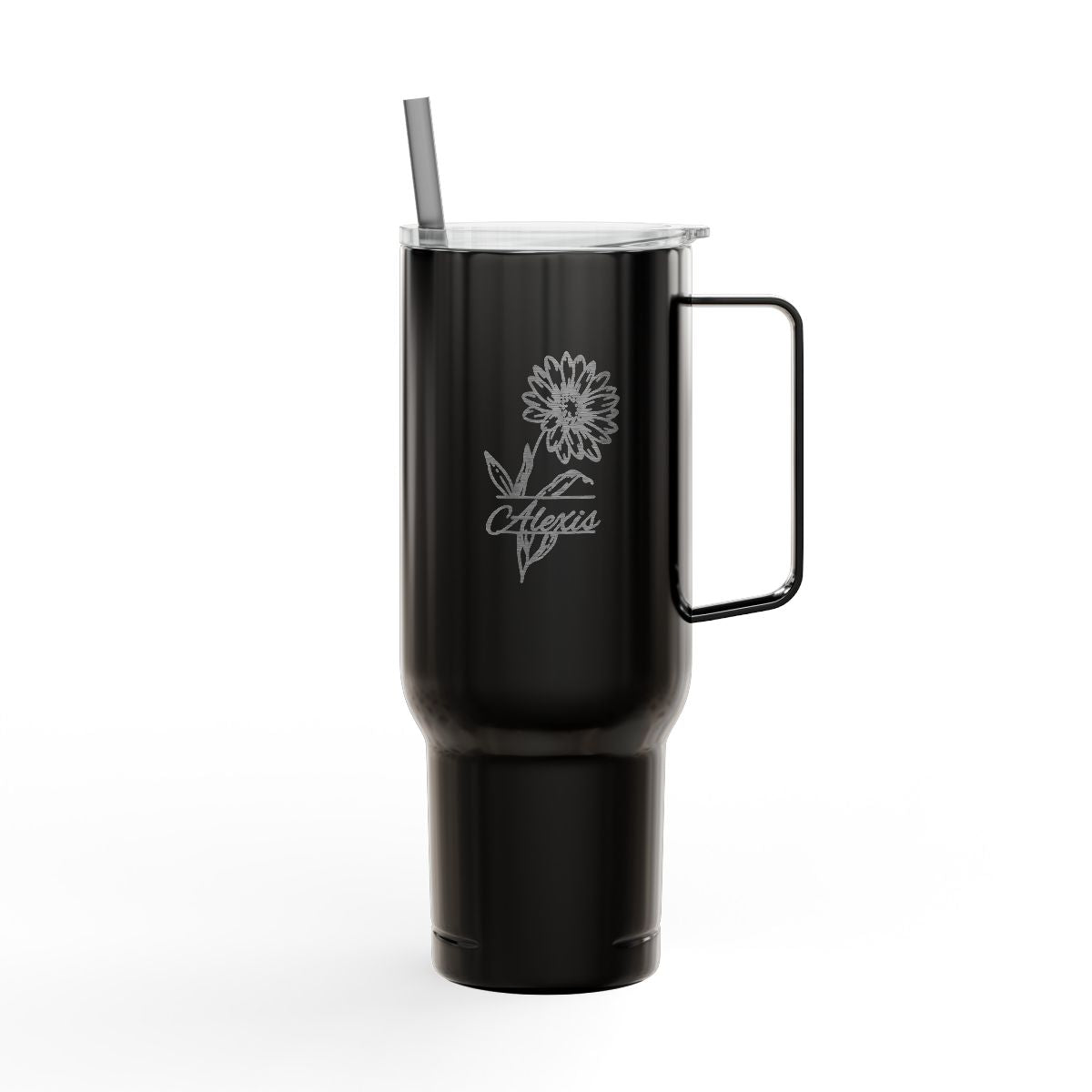 Bloom Boldly | Personalized Birth Flower Tumbler| 40oz