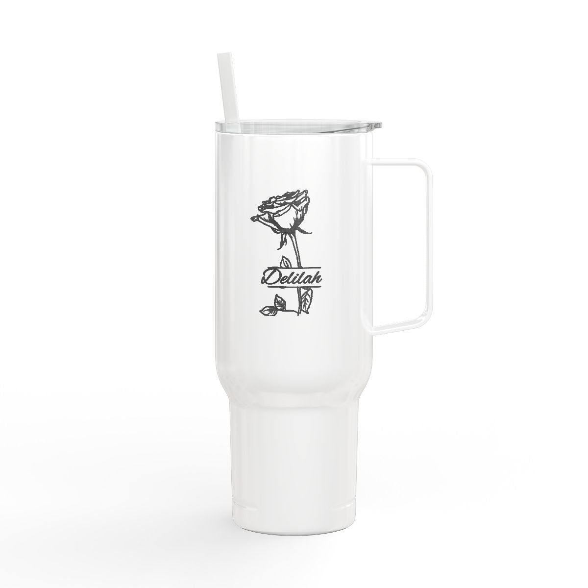 Bloom Boldly | Personalized Birth Flower Tumbler| 40oz