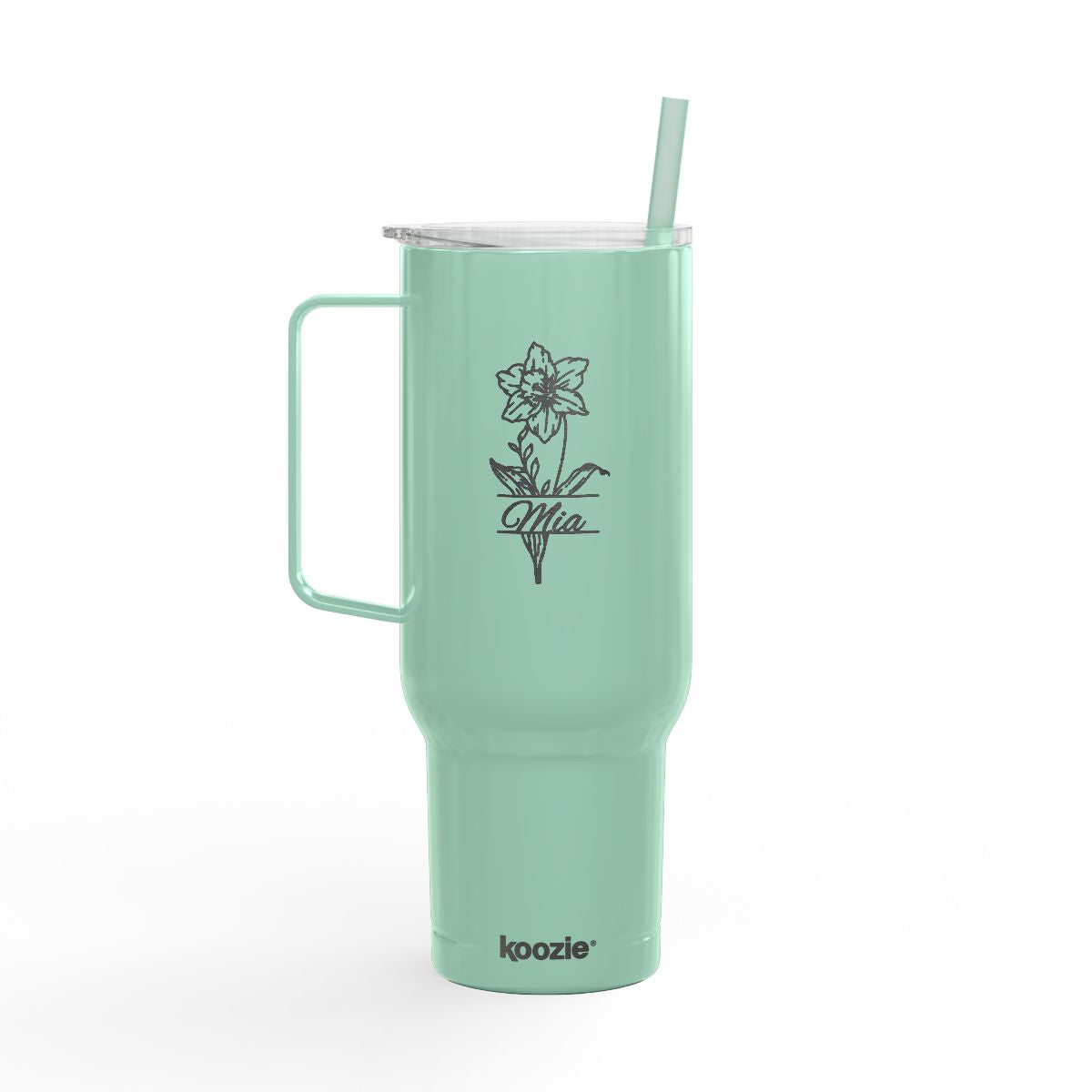 Bloom Boldly | Personalized Birth Flower Tumbler| 40oz