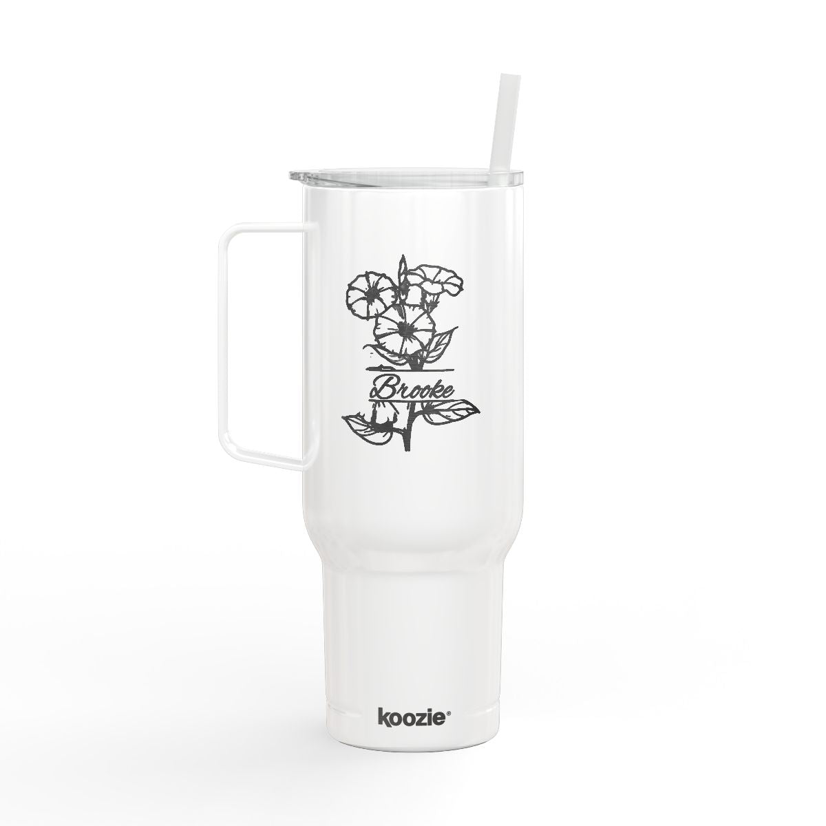 Bloom Boldly | Personalized Birth Flower Tumbler| 40oz