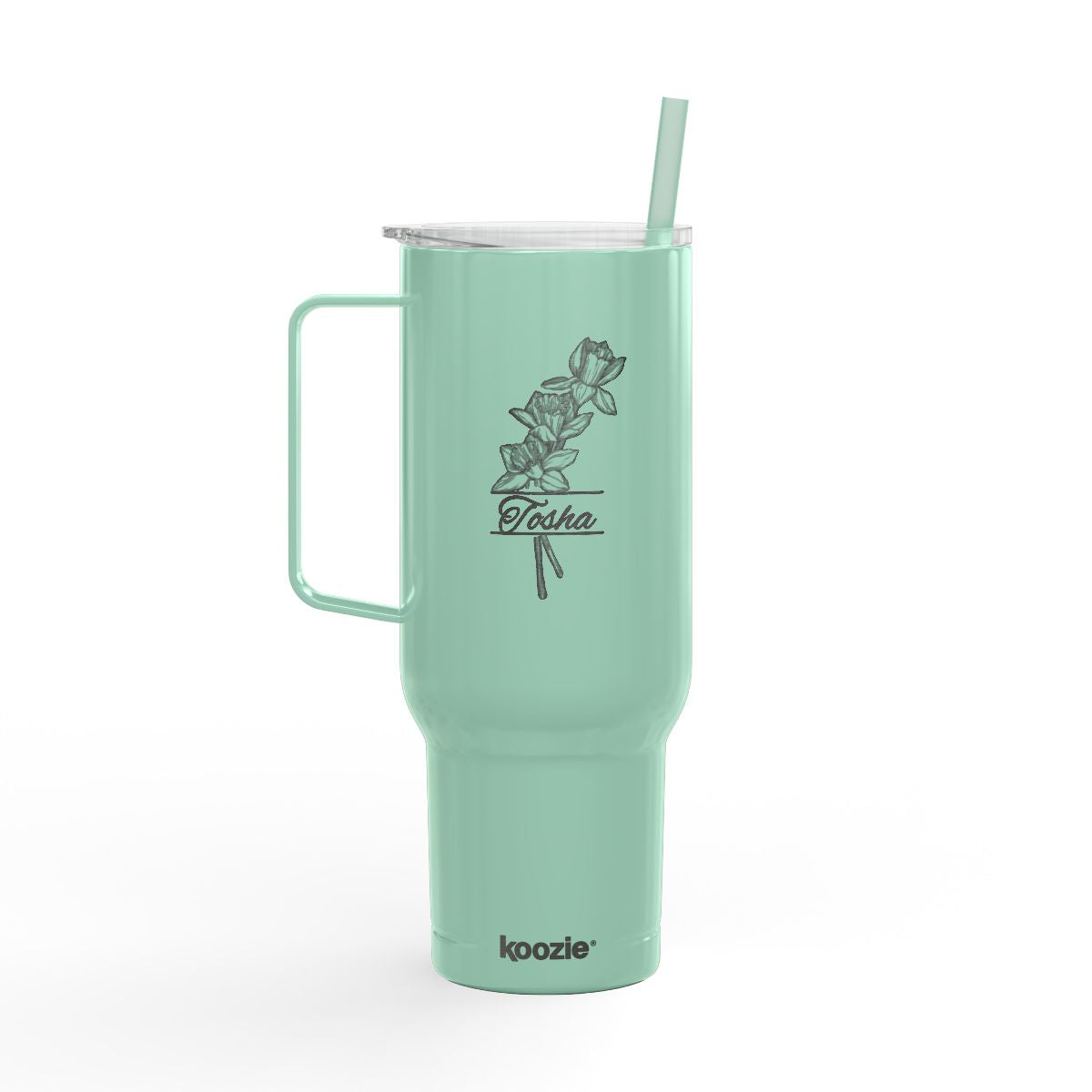 Bloom Boldly | Personalized Birth Flower Tumbler| 40oz