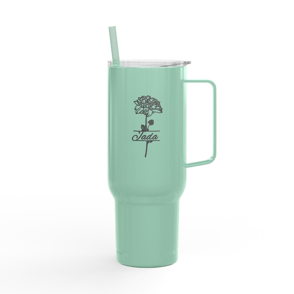 Bloom Boldly | Personalized Birth Flower Tumbler| 40oz