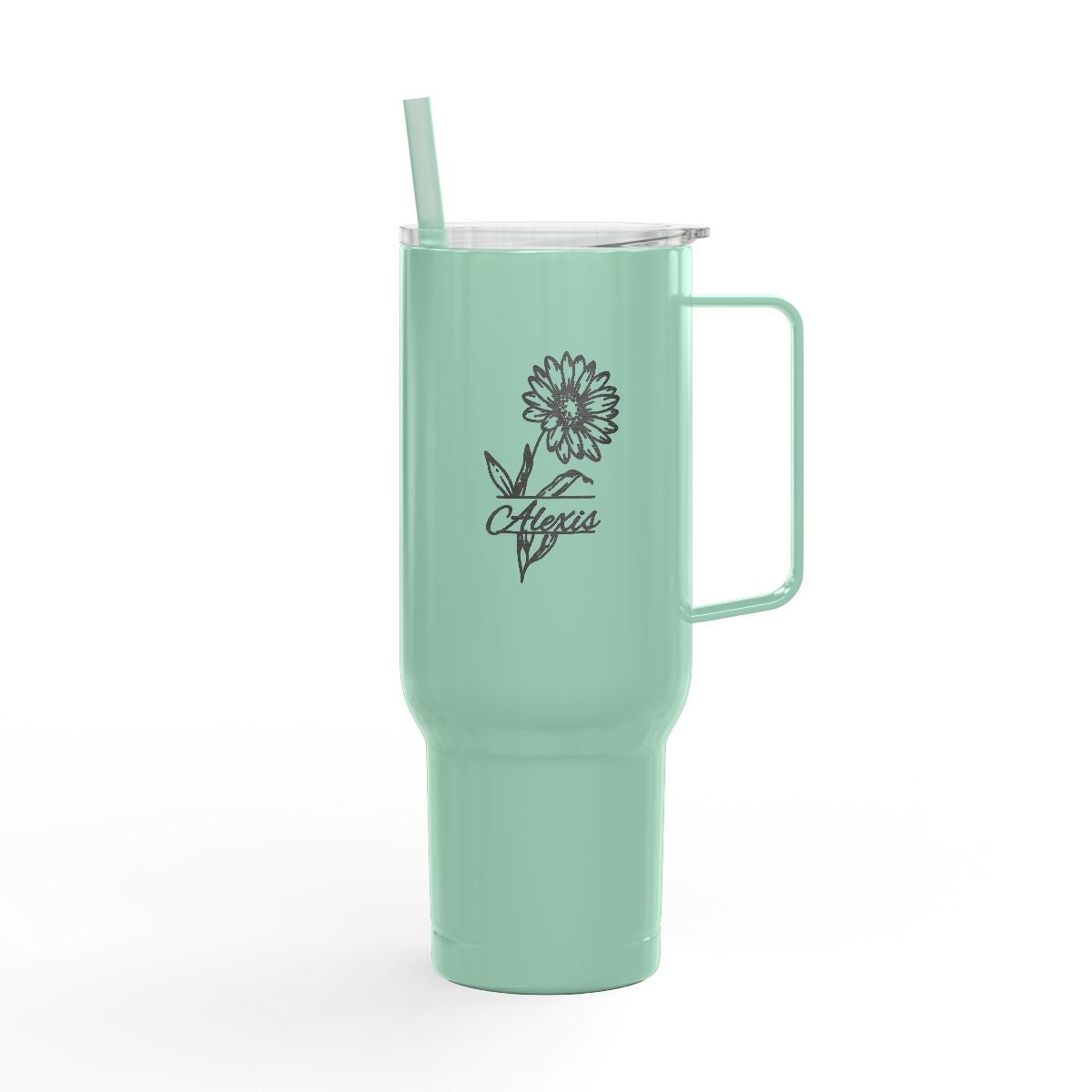 Bloom Boldly | Personalized Birth Flower Tumbler| 40oz