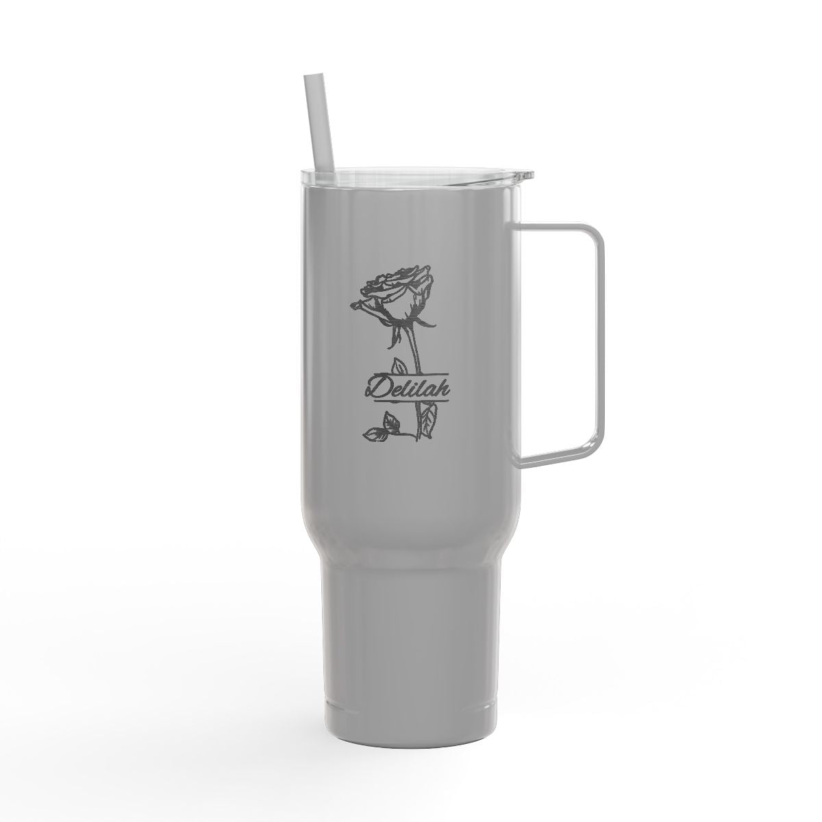 Bloom Boldly | Personalized Birth Flower Tumbler| 40oz