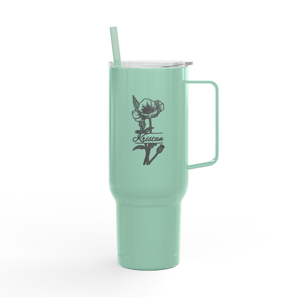 Bloom Boldly | Personalized Birth Flower Tumbler| 40oz