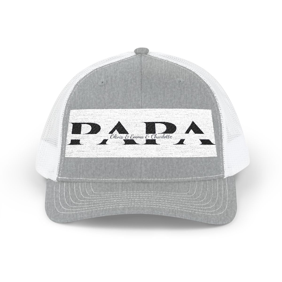 Personalized Snapback Trucker Cap | (Embroidery)