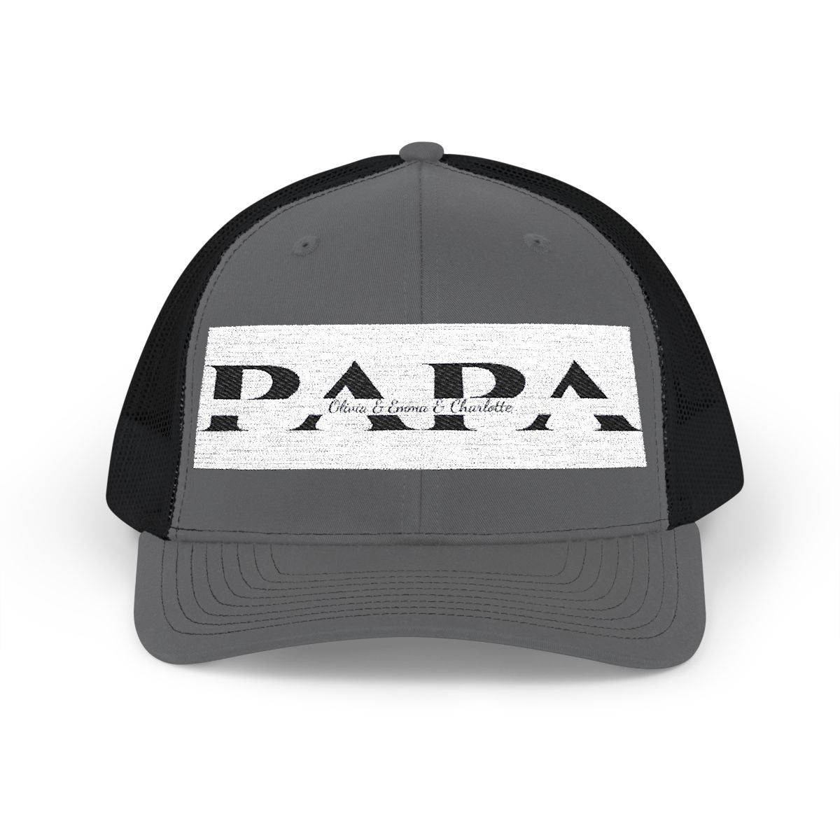 Personalized Snapback Trucker Cap | (Embroidery)