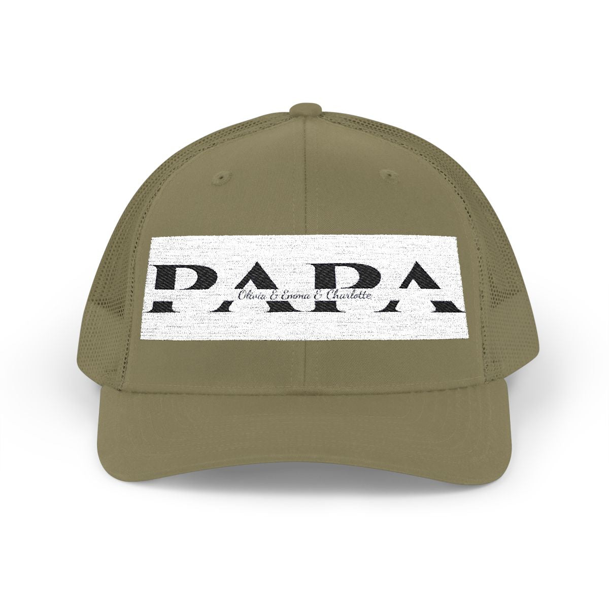Personalized Snapback Trucker Cap | (Embroidery)