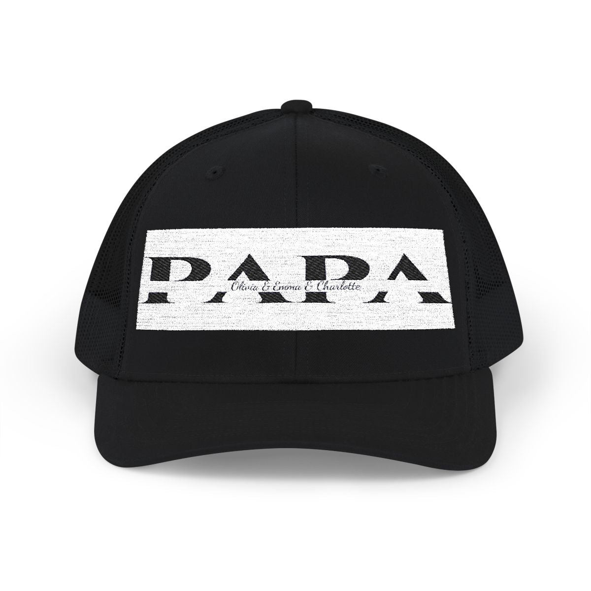 Personalized Snapback Trucker Cap | (Embroidery)