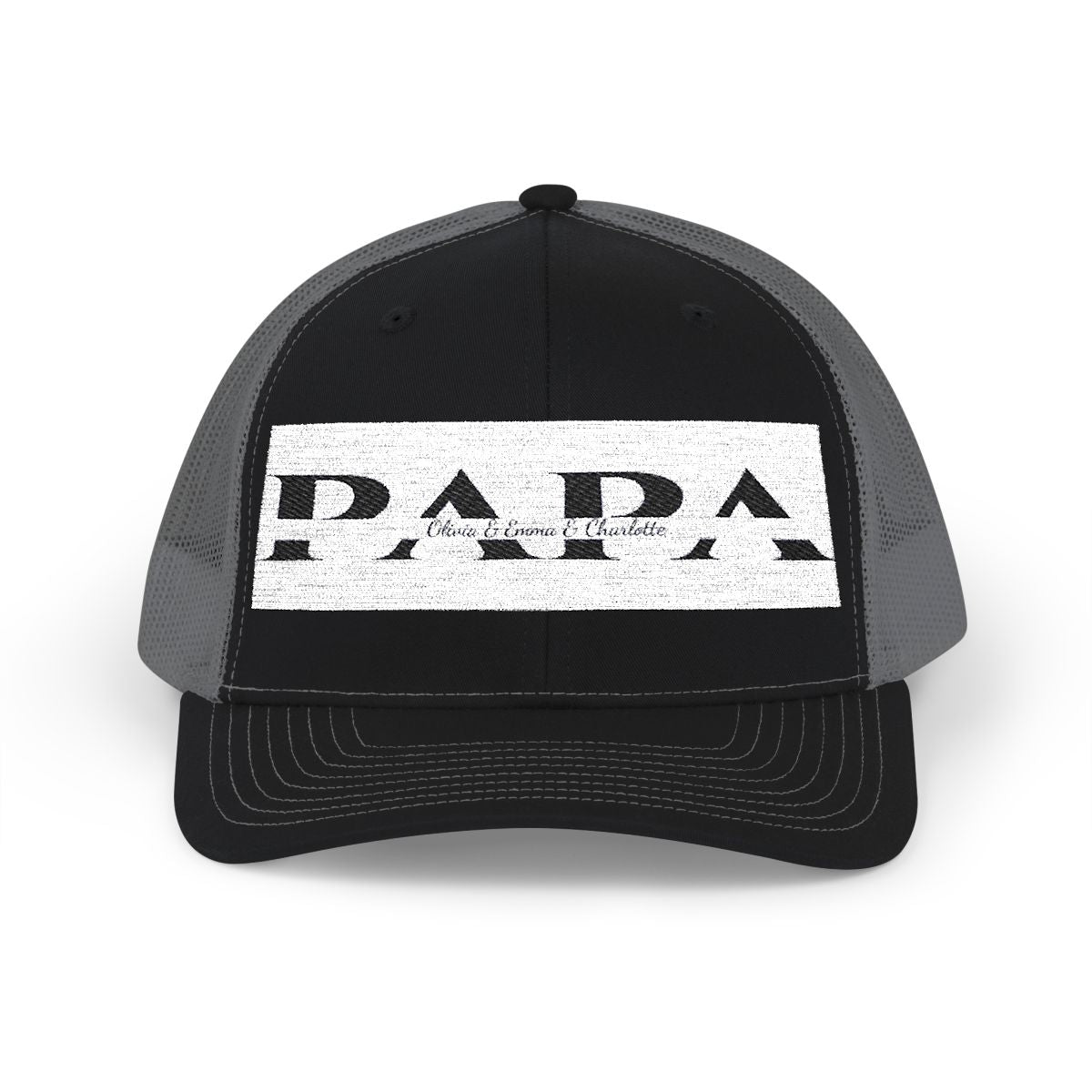 Personalized Snapback Trucker Cap | (Embroidery)