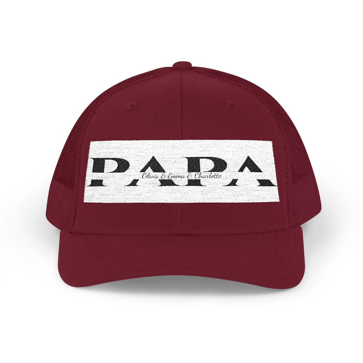 Personalized Snapback Trucker Cap | (Embroidery)