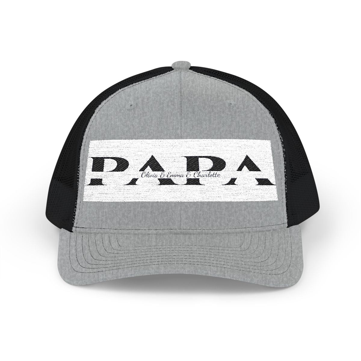 Personalized Snapback Trucker Cap | (Embroidery)