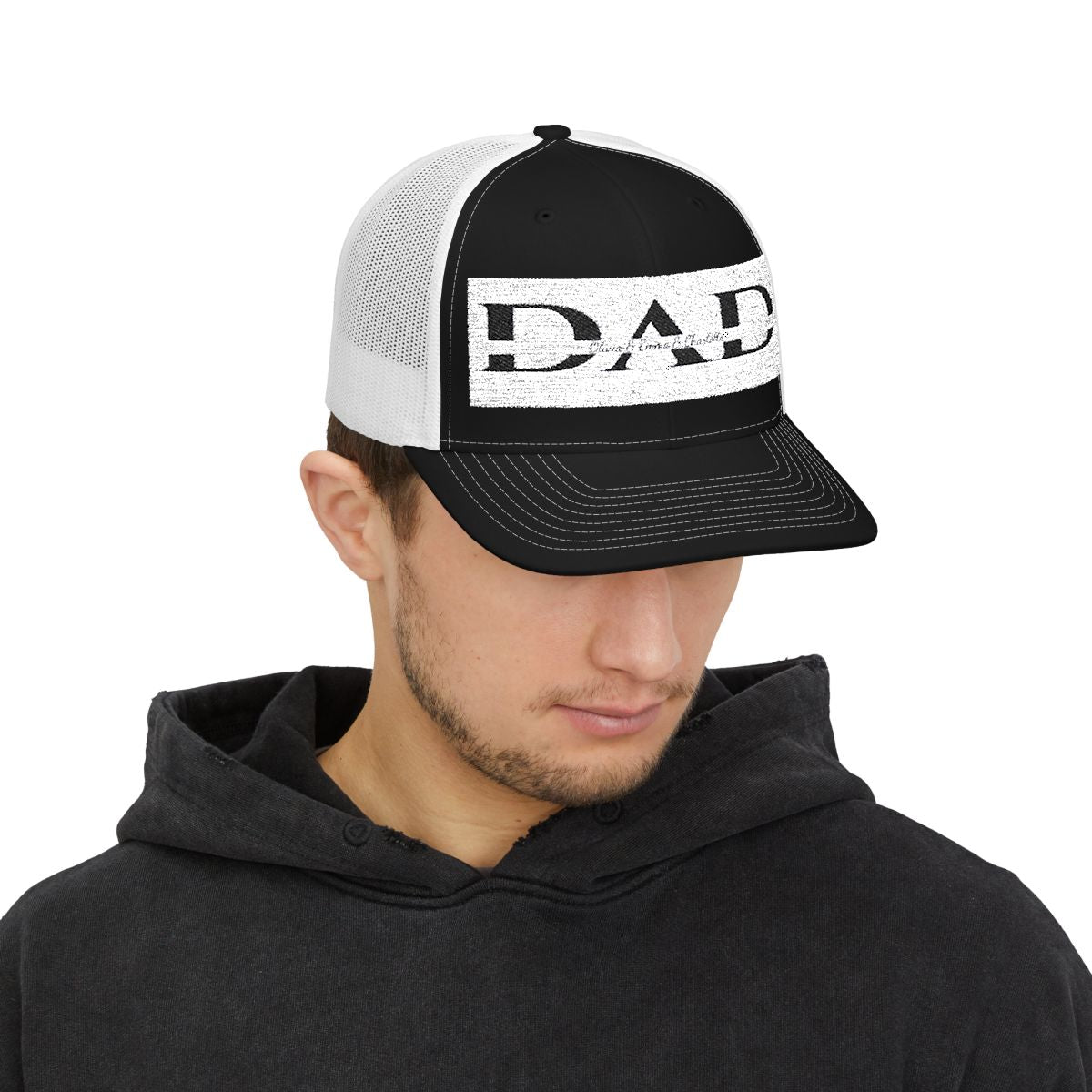 Personalized Snapback Trucker Cap | (Embroidery)