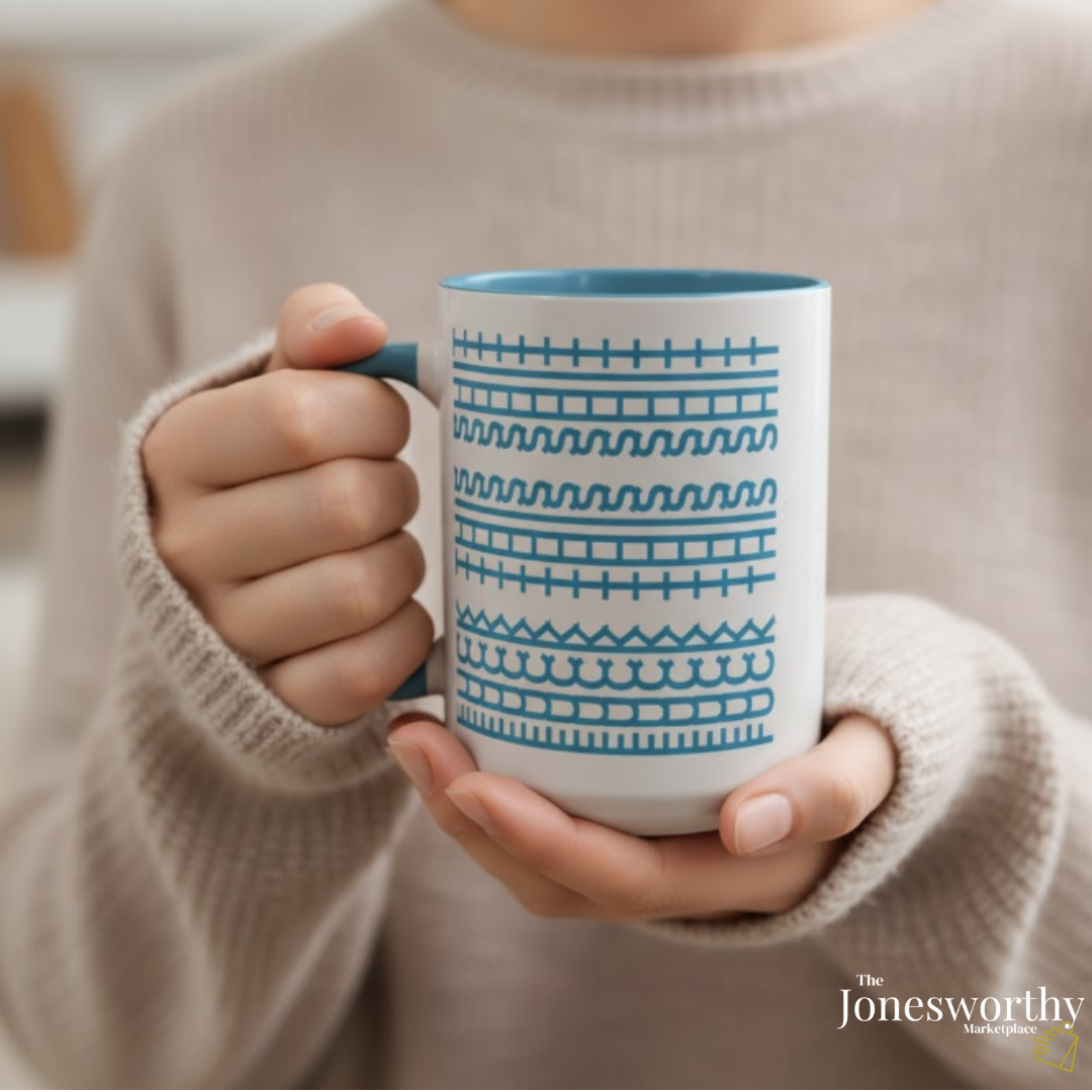 Hidden Swear Message Mug – “Fuck This Shit” | Funny Office Coffee Cup |Gift for Coworkers, Friends & Retirements| White Elephant