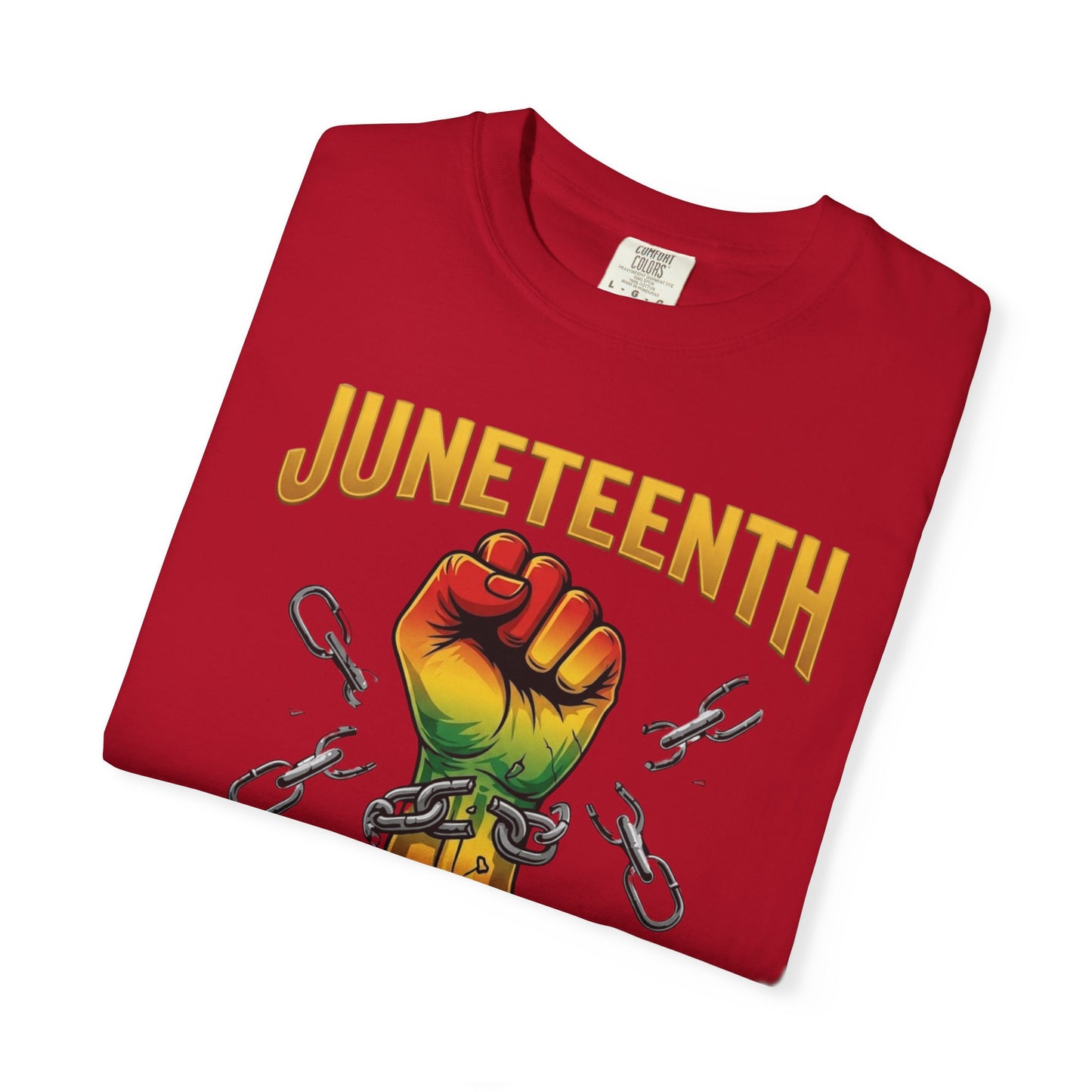 Juneteenth Breaking Every Chain Since 1865 Shirt | Juneteenth Celebration Tee | Black History Shirt | Comfort Colors® 1717