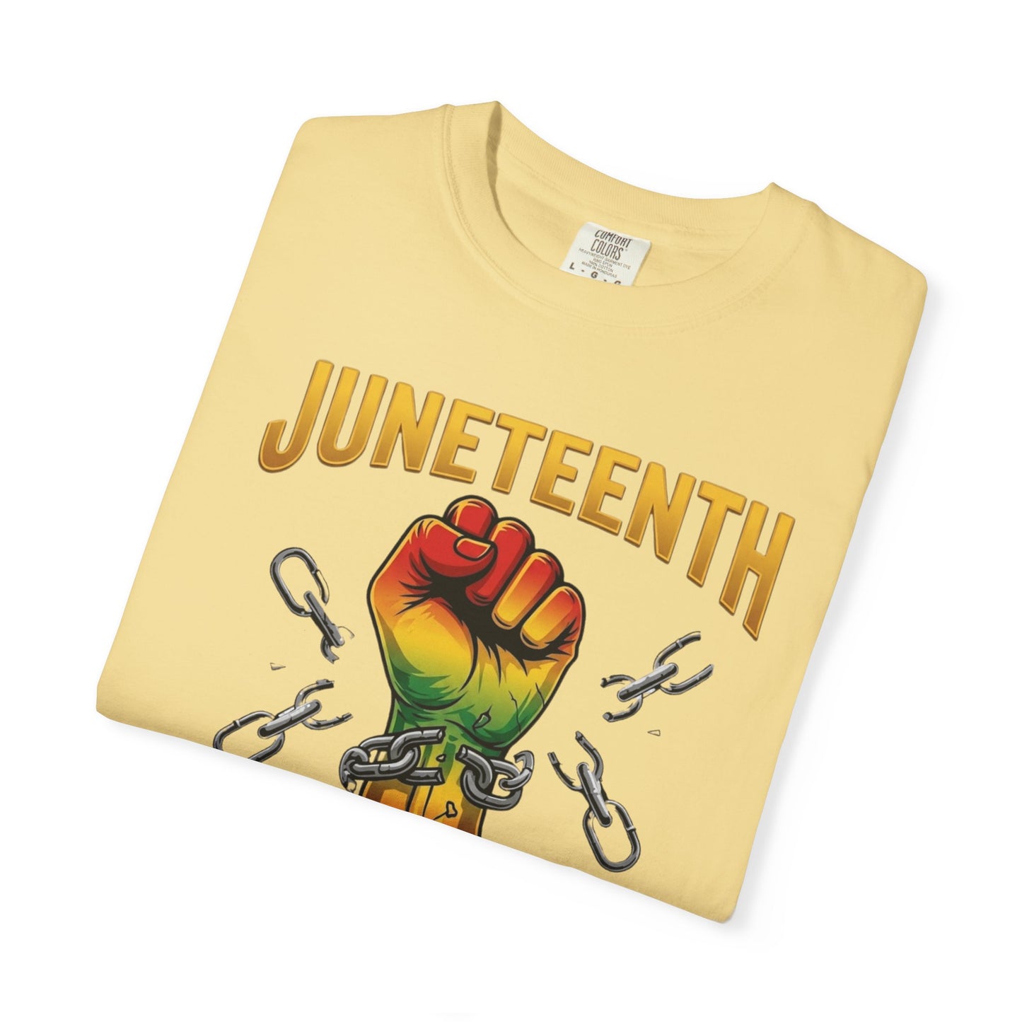 Juneteenth Breaking Every Chain Since 1865 Shirt | Juneteenth Celebration Tee | Black History Shirt | Comfort Colors® 1717
