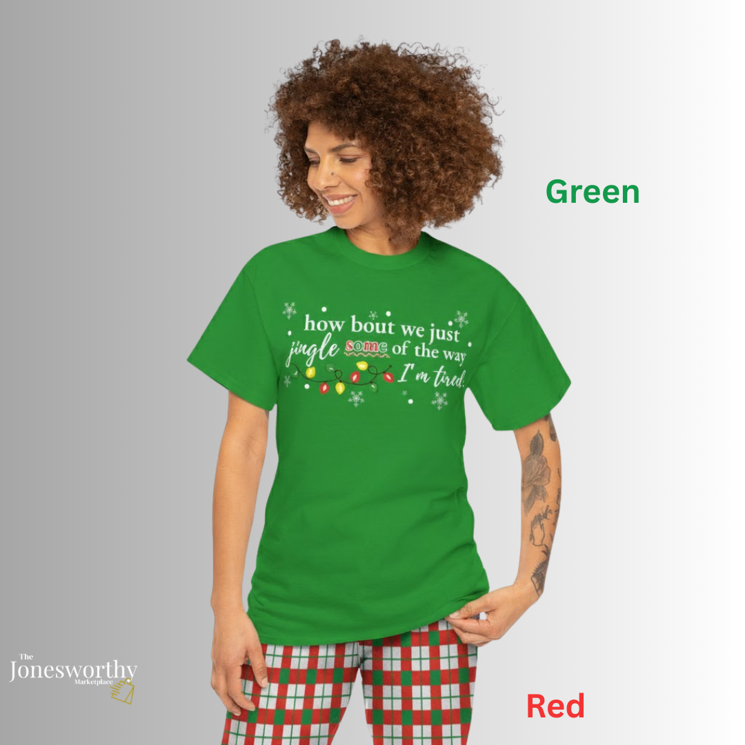 Matching Christmas Pajama Set for Couples – Mix & Match Holiday Tees,  Gingham Pants, Family Christmas PJs, Custom Festive Pajamas (XS–3XL)