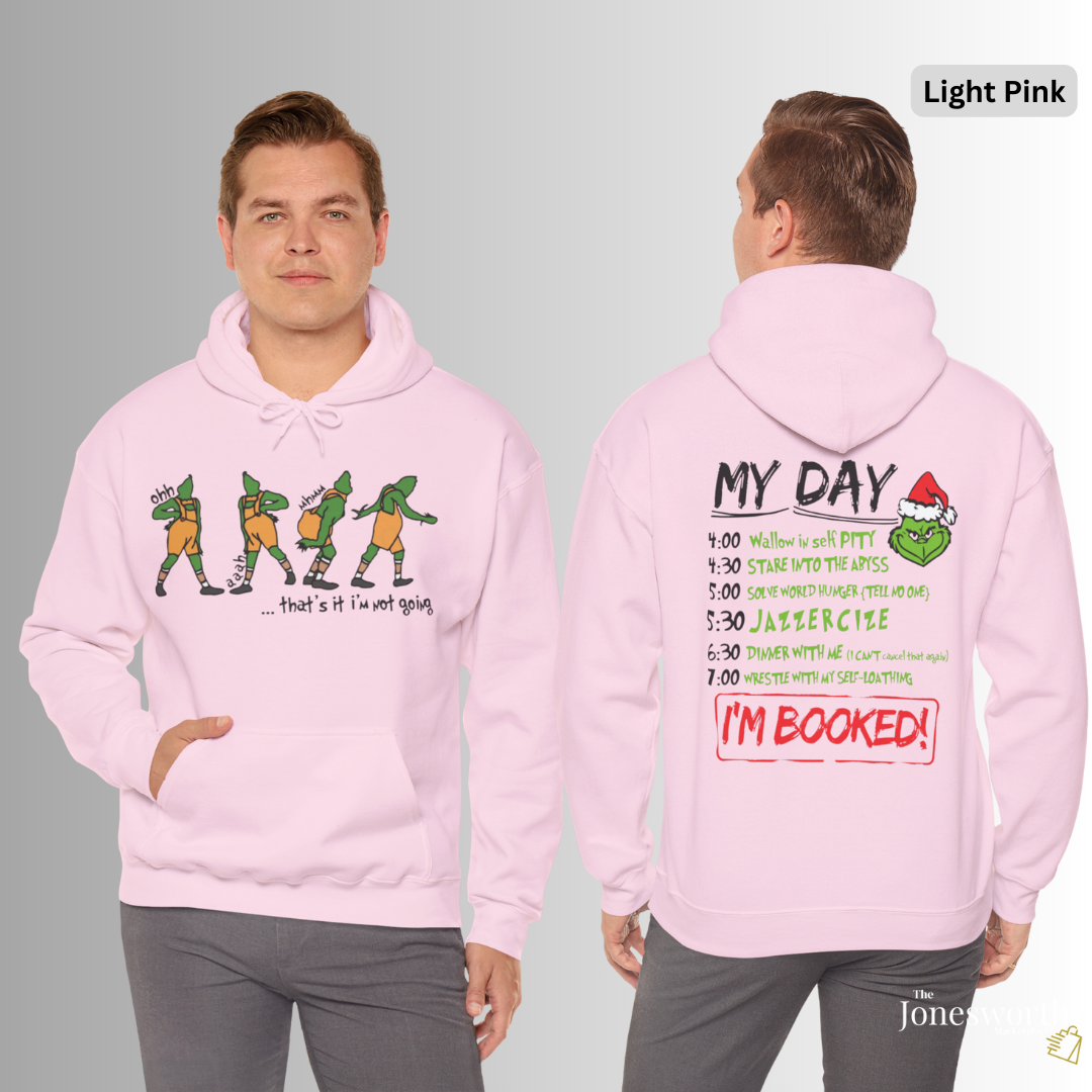 That's it I'm not going Funny Christmas Shirt • Hoodie • Sweatshirt • Crewneck• “My Day” Front & Back Print | Unisex Holiday Shirts