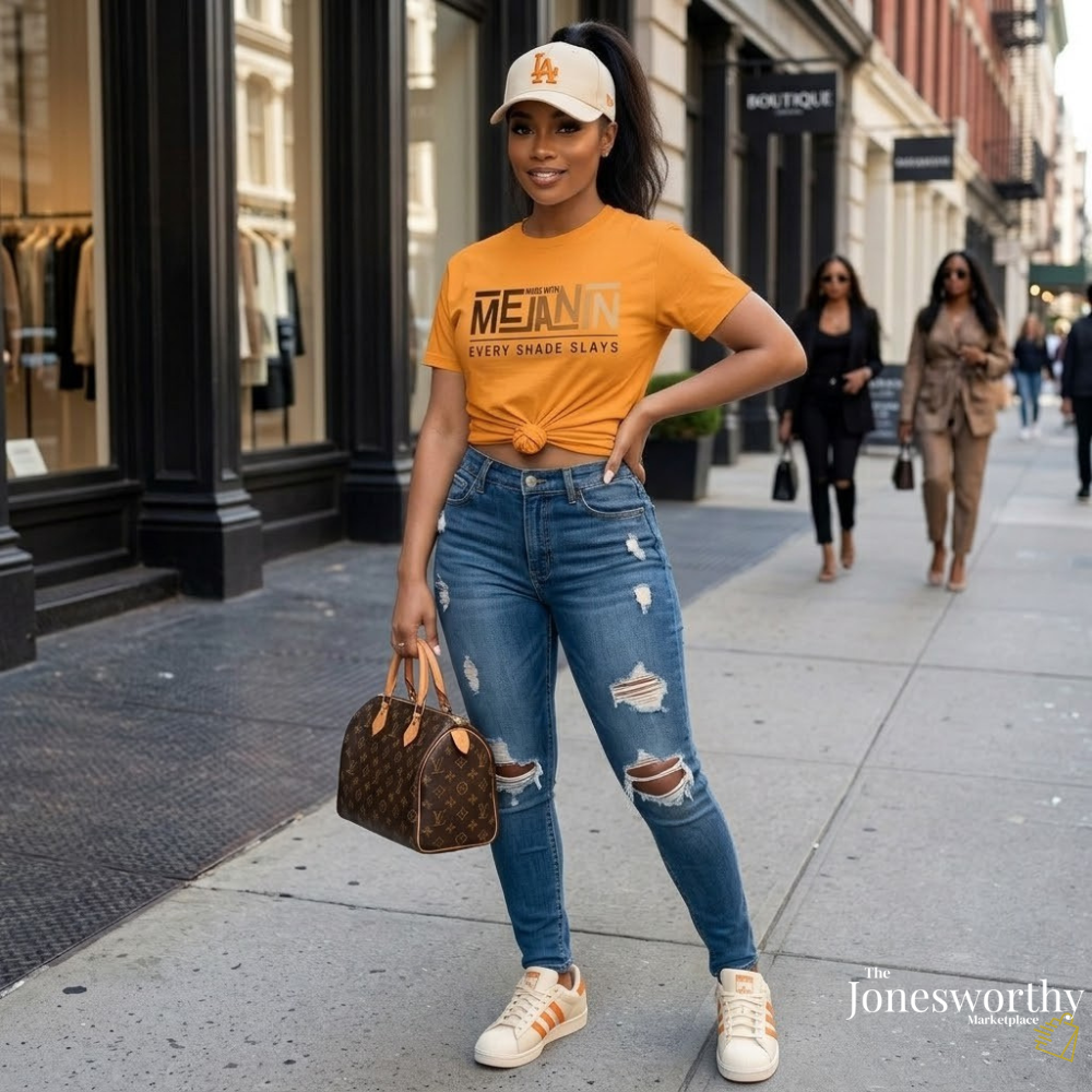 Made With Melanin Every Shade Slays T-Shirt | Melanin Pride Tee