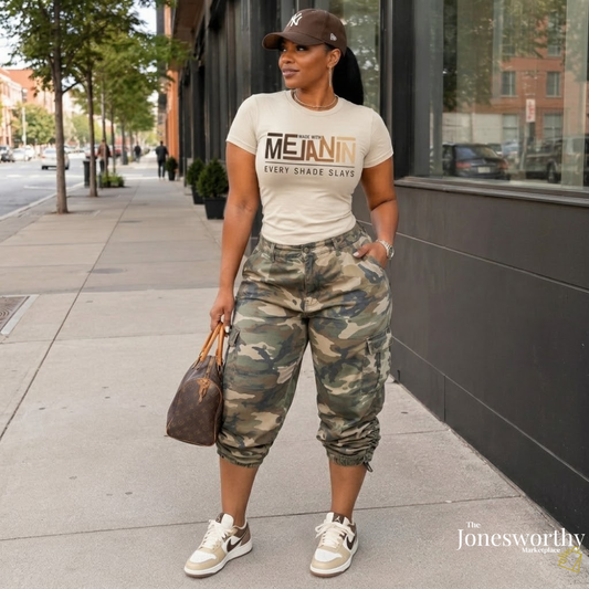 Made With Melanin Every Shade Slays T-Shirt | Melanin Pride Tee