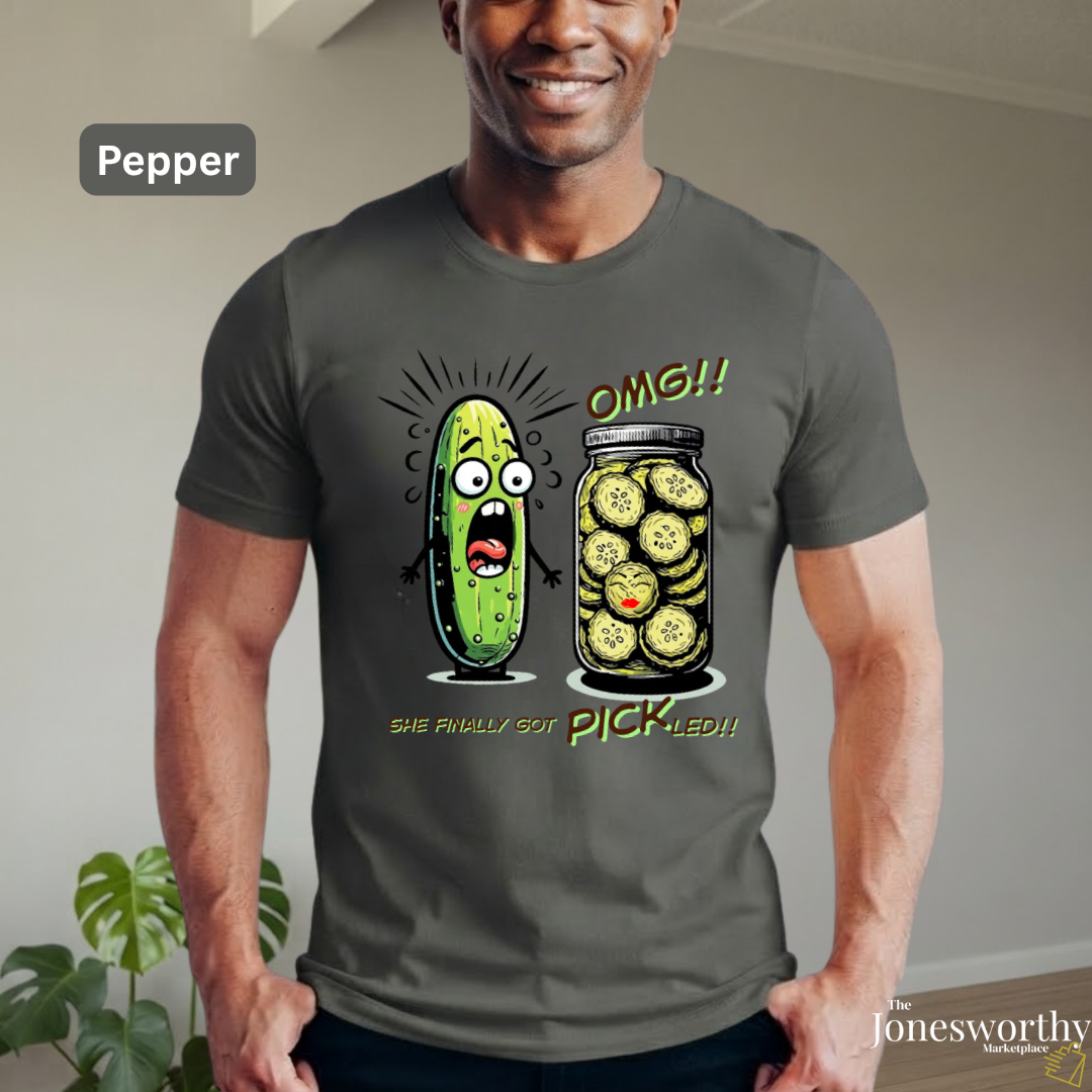 Funny Pick Me Shirt, Pickle Shirt, Comfort Colors Tee, Viral Humor Shirt, Funny Women's Graphic Tee, Pick Me Culture Shirt