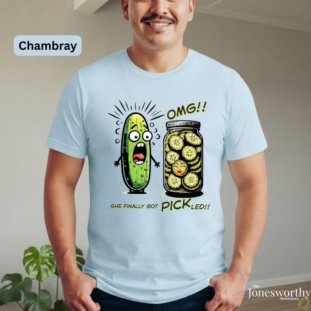 Funny Pick Me Shirt, Pickle Shirt, Comfort Colors Tee, Viral Humor Shirt, Funny Women's Graphic Tee, Pick Me Culture Shirt