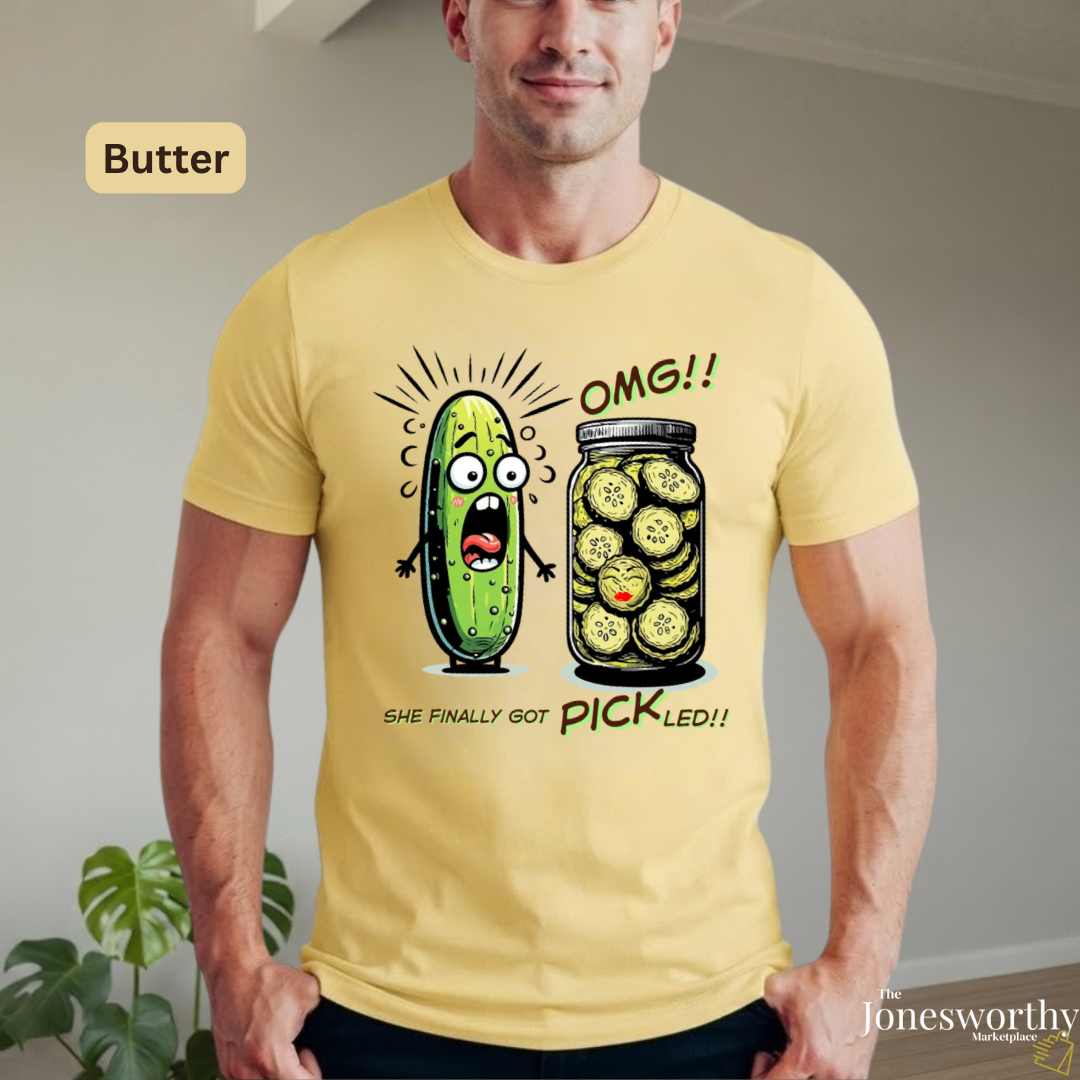 Funny Pick Me Shirt, Pickle Shirt, Comfort Colors Tee, Viral Humor Shirt, Funny Women's Graphic Tee, Pick Me Culture Shirt