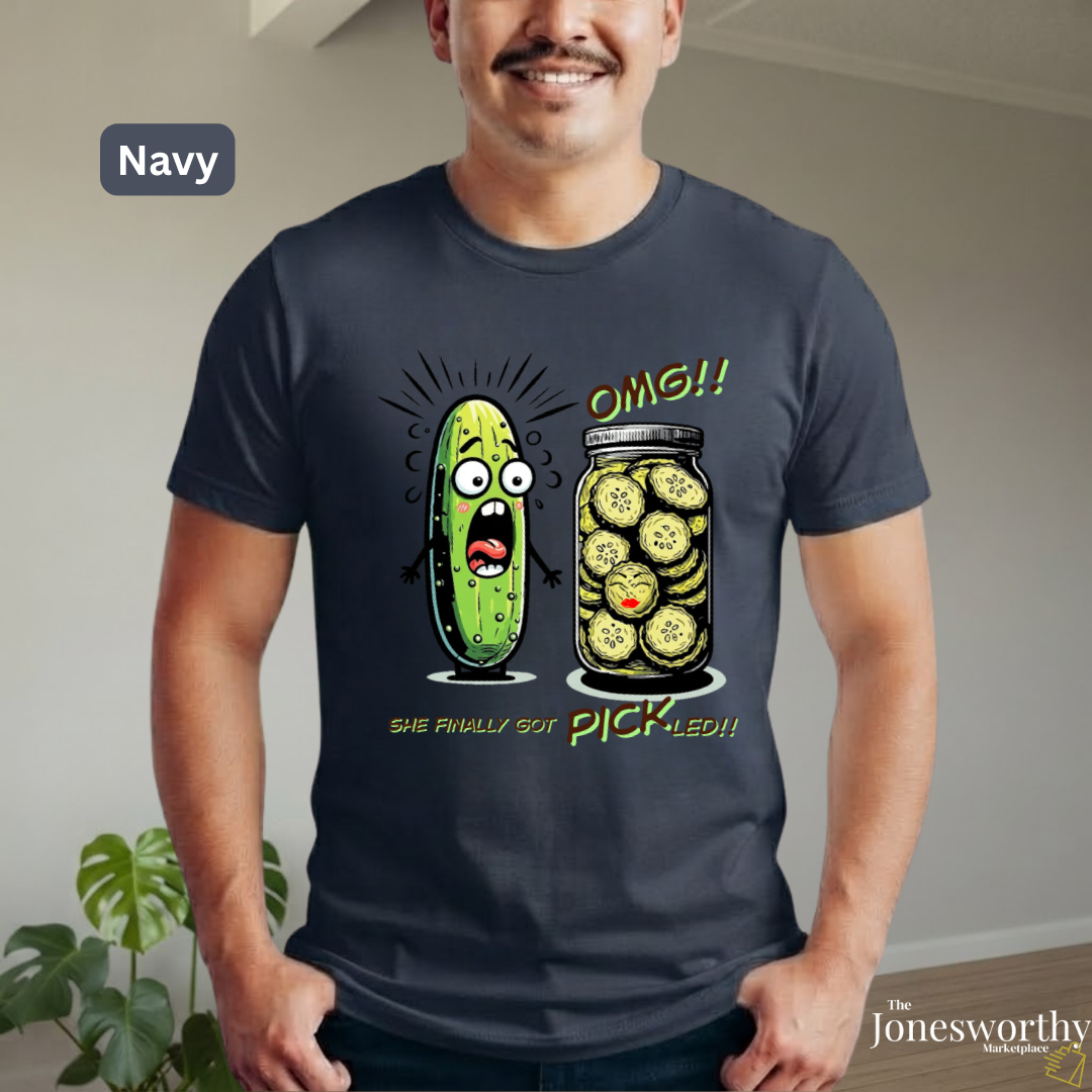 Funny Pick Me Shirt, Pickle Shirt, Comfort Colors Tee, Viral Humor Shirt, Funny Women's Graphic Tee, Pick Me Culture Shirt