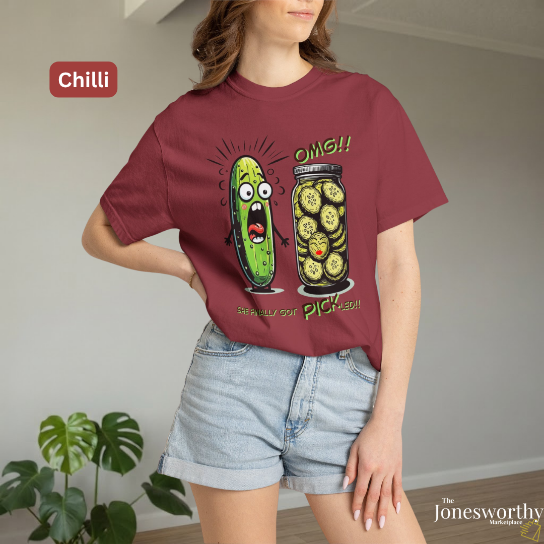 Funny Pick Me Shirt, Pickle Shirt, Comfort Colors Tee, Viral Humor Shirt, Funny Women's Graphic Tee, Pick Me Culture Shirt