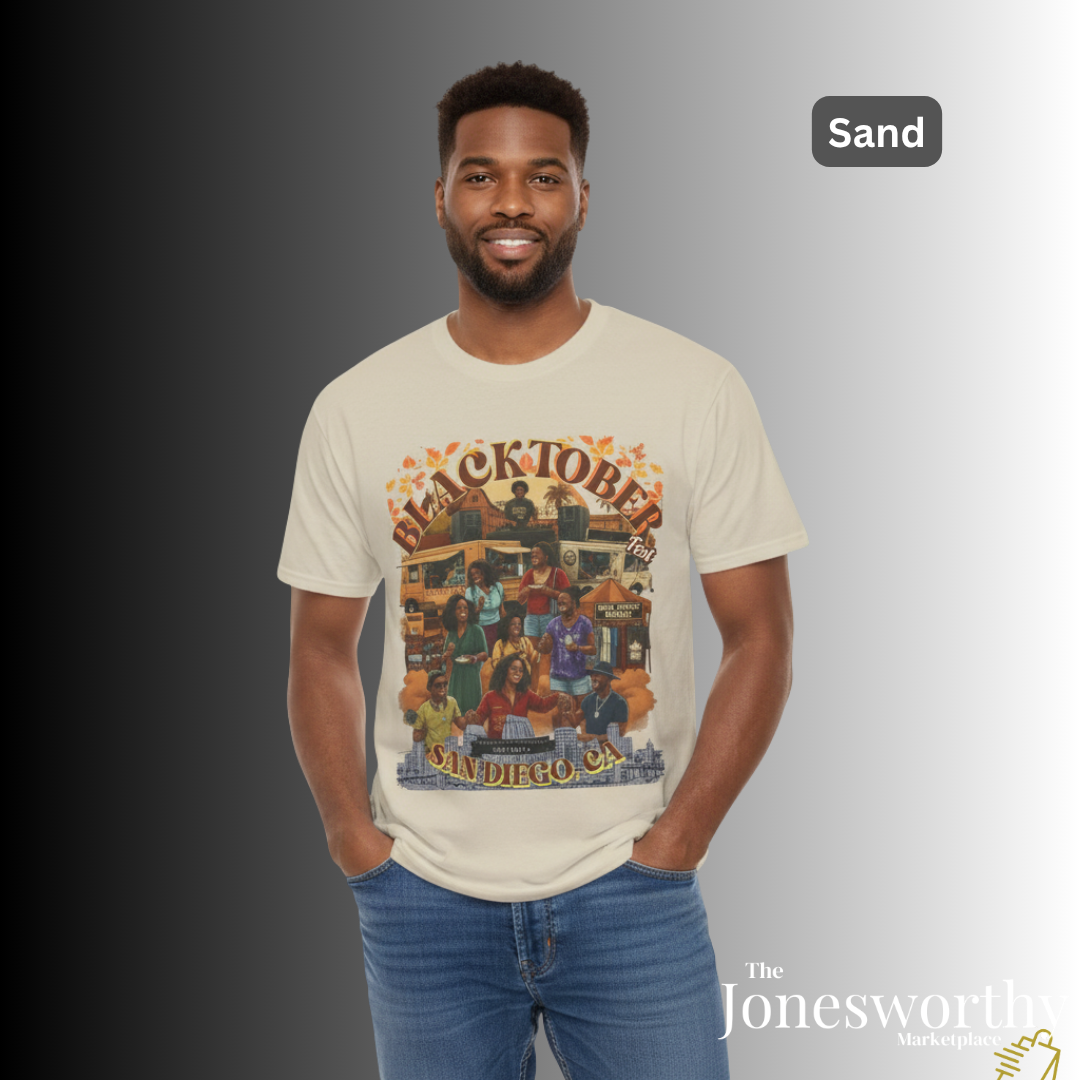 BLACKTOBERFEST San Diego 2025 | CUSTOM VINTAGE T-Shirt | Unisex Heavy Cotton Tee