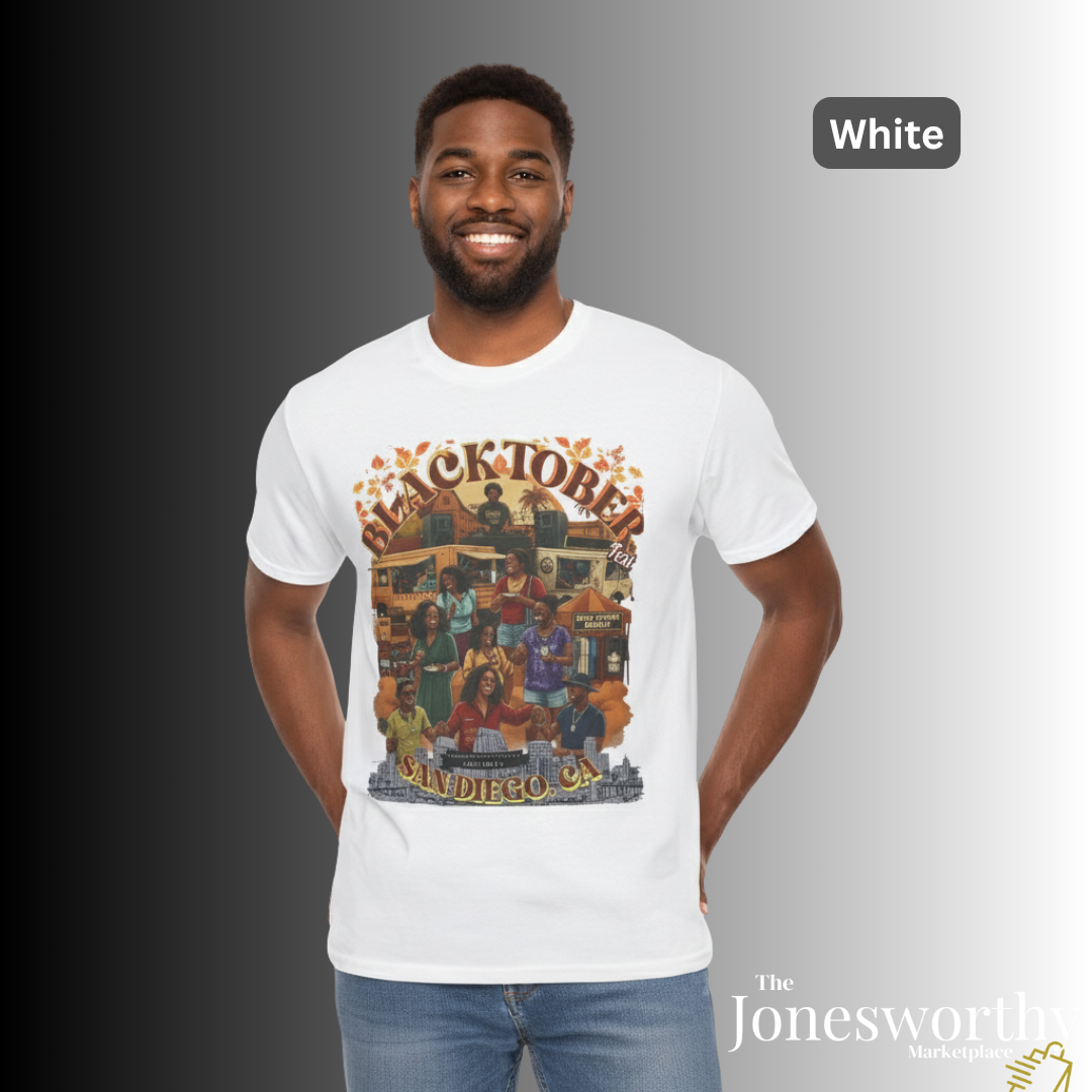 BLACKTOBERFEST San Diego 2025 | CUSTOM VINTAGE T-Shirt | Unisex Heavy Cotton Tee