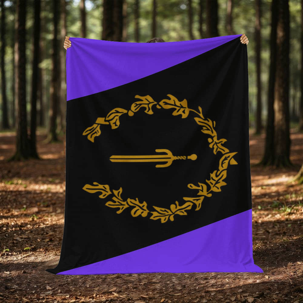 Black American Heritage Flag Mink Touch Fleece Blanket | Luxurious Mink Touch Throw | Cultural Pride Blanket | SOULAAN Collection