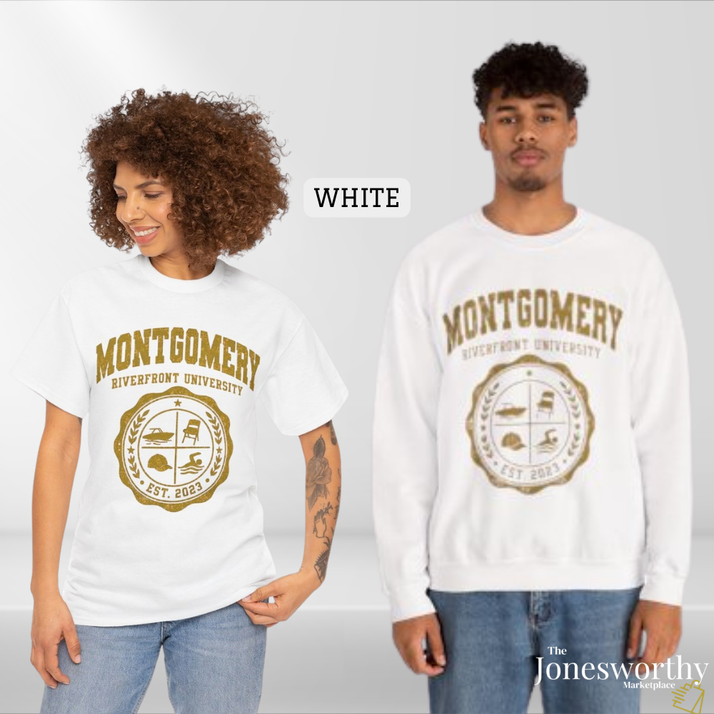 Montgomery Riverfront University Shirt or Sweatshirt, August 5 2023 Montgomery Brawl Tee, Black Culture Collegiate Crewneck