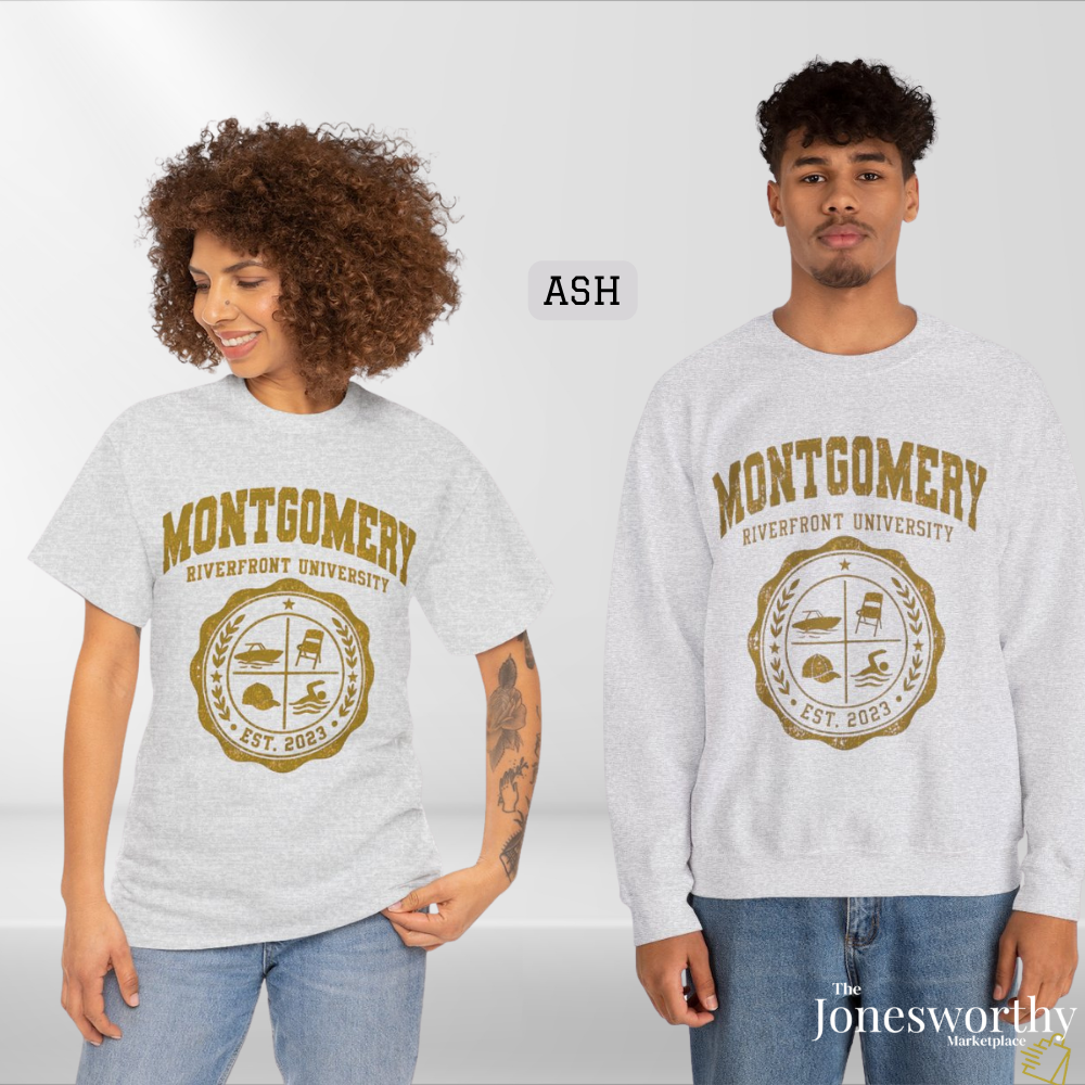 Montgomery Riverfront University Shirt or Sweatshirt, August 5 2023 Montgomery Brawl Tee, Black Culture Collegiate Crewneck