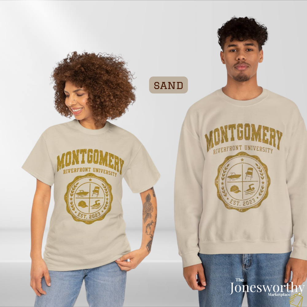 Montgomery Riverfront University Shirt or Sweatshirt, August 5 2023 Montgomery Brawl Tee, Black Culture Collegiate Crewneck