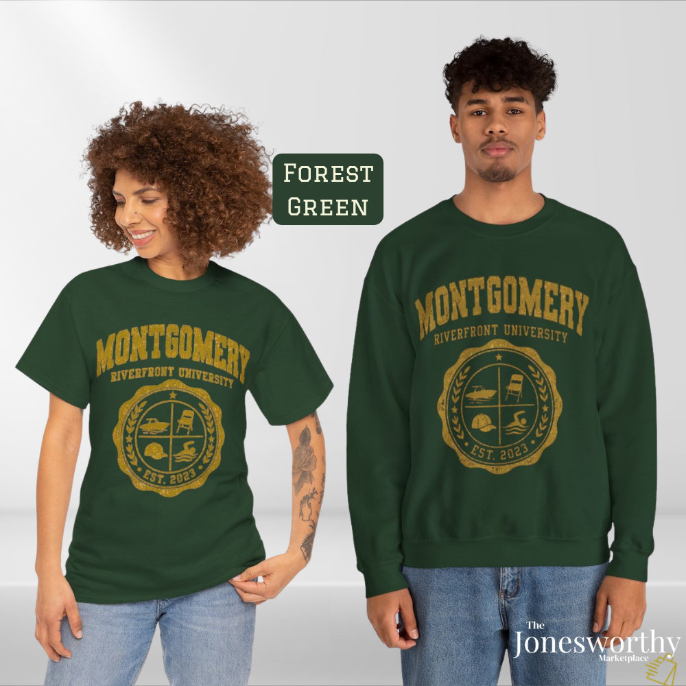 Montgomery Riverfront University Shirt or Sweatshirt, August 5 2023 Montgomery Brawl Tee, Black Culture Collegiate Crewneck