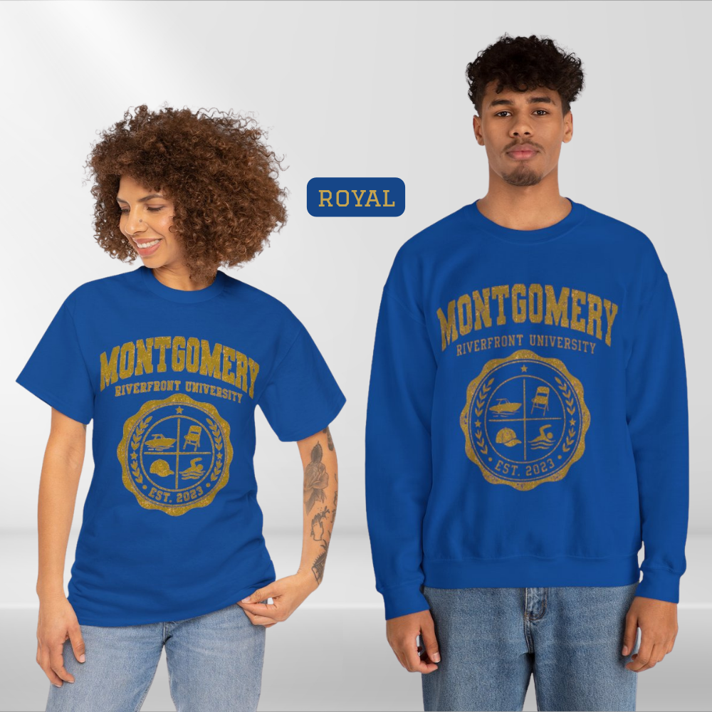Montgomery Riverfront University Shirt or Sweatshirt, August 5 2023 Montgomery Brawl Tee, Black Culture Collegiate Crewneck