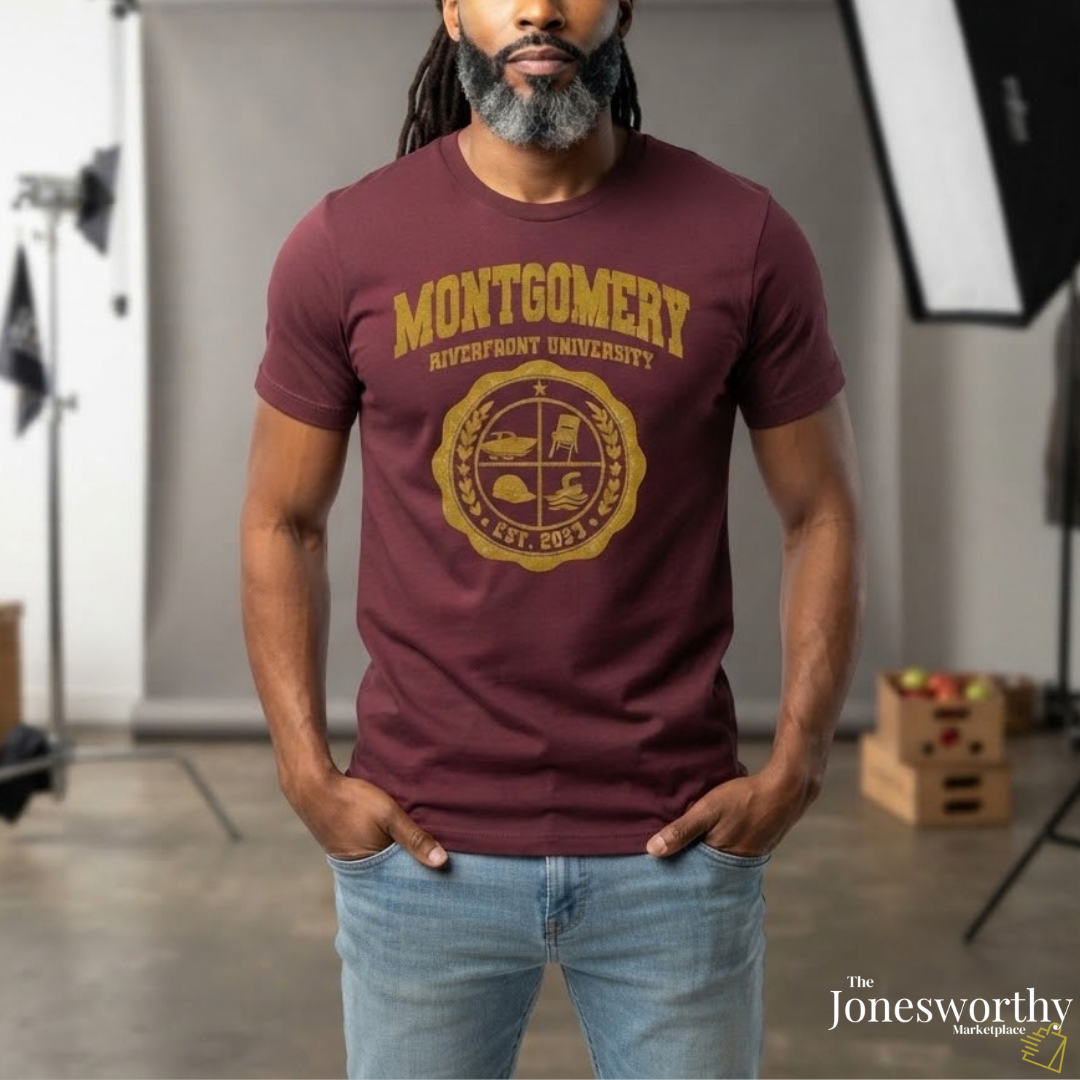 Montgomery Riverfront University Shirt or Sweatshirt, August 5 2023 Montgomery Brawl Tee, Black Culture Collegiate Crewneck