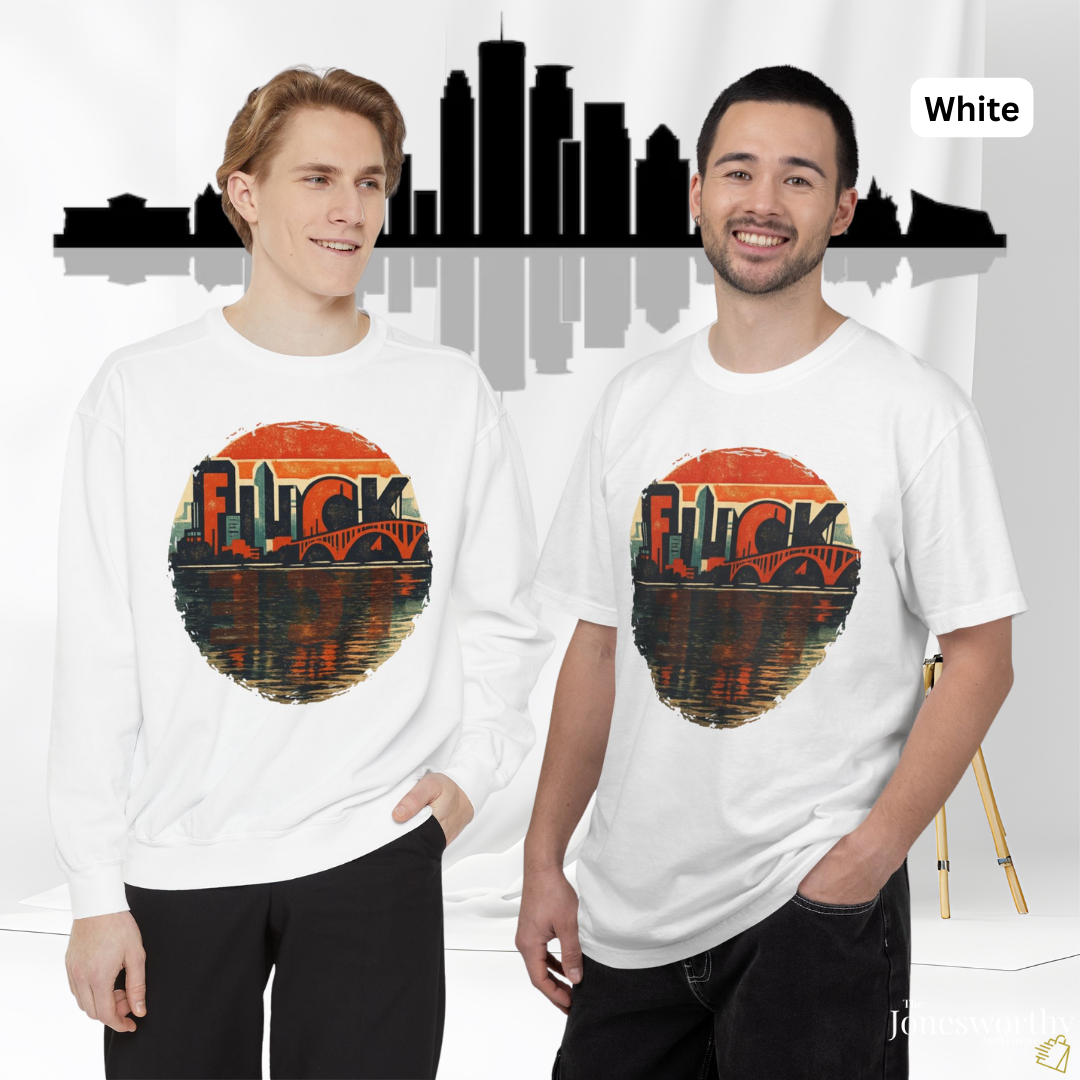 Fuck ICE Minneapolis Skyline Shirt | Pro-Immigration Protest Tee & Sweatshirt | Comfort Colors Unisex