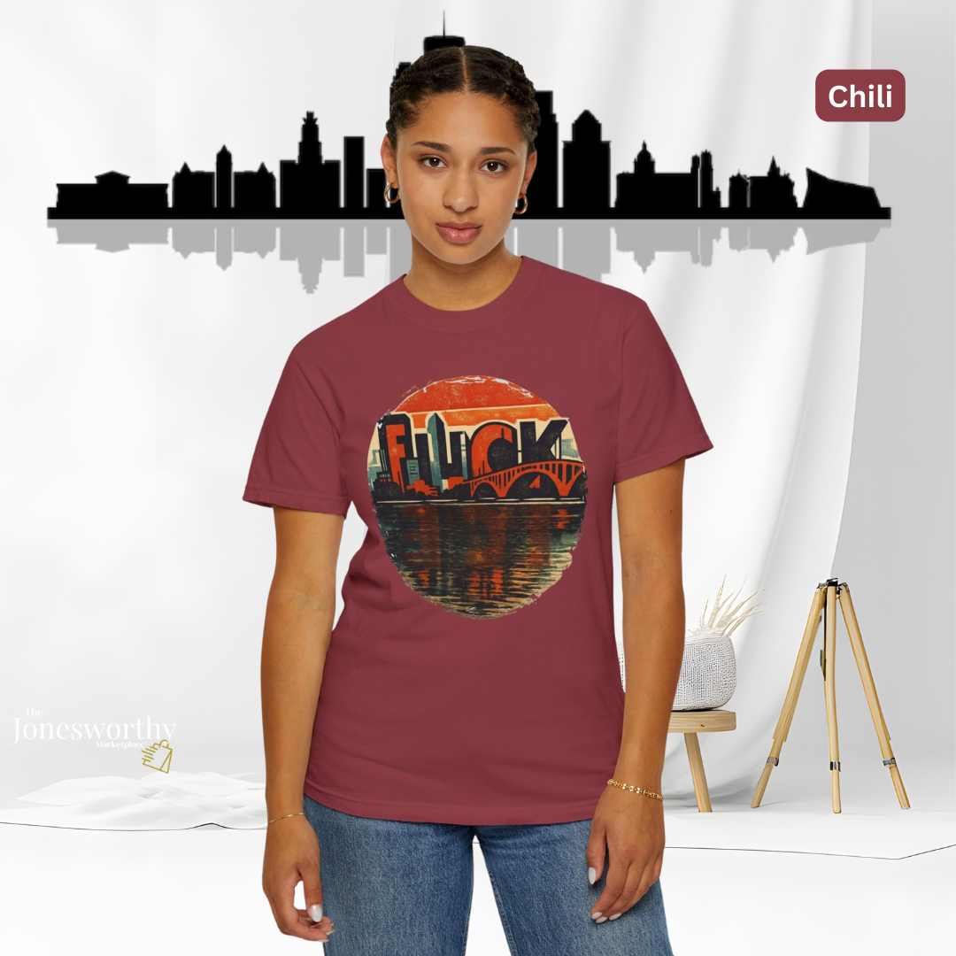 Fuck ICE Minneapolis Skyline Shirt | Pro-Immigration Protest Tee & Sweatshirt | Comfort Colors Unisex
