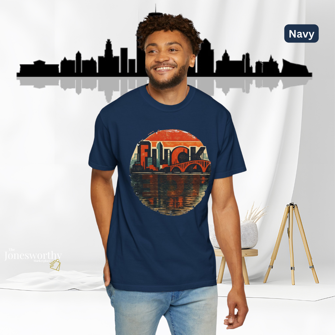 Fuck ICE Minneapolis Skyline Shirt | Pro-Immigration Protest Tee & Sweatshirt | Comfort Colors Unisex