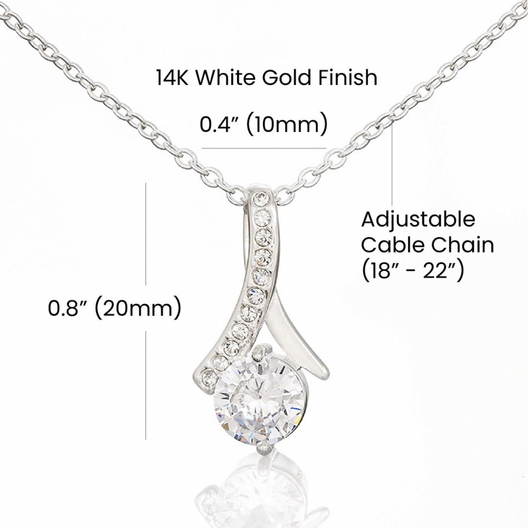 To My Better Half “Unfuck You” Apology Necklace for Her