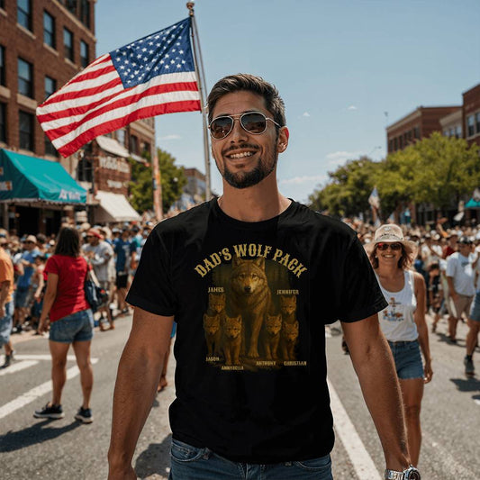 Lead-the-Pack | Personalized Wolf-Pack Tee