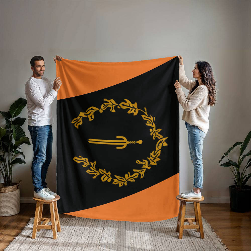 Black American Heritage Flag Mink Touch Fleece Blanket | Luxurious Mink Touch Throw | Cultural Pride Blanket | SOULAAN Collection